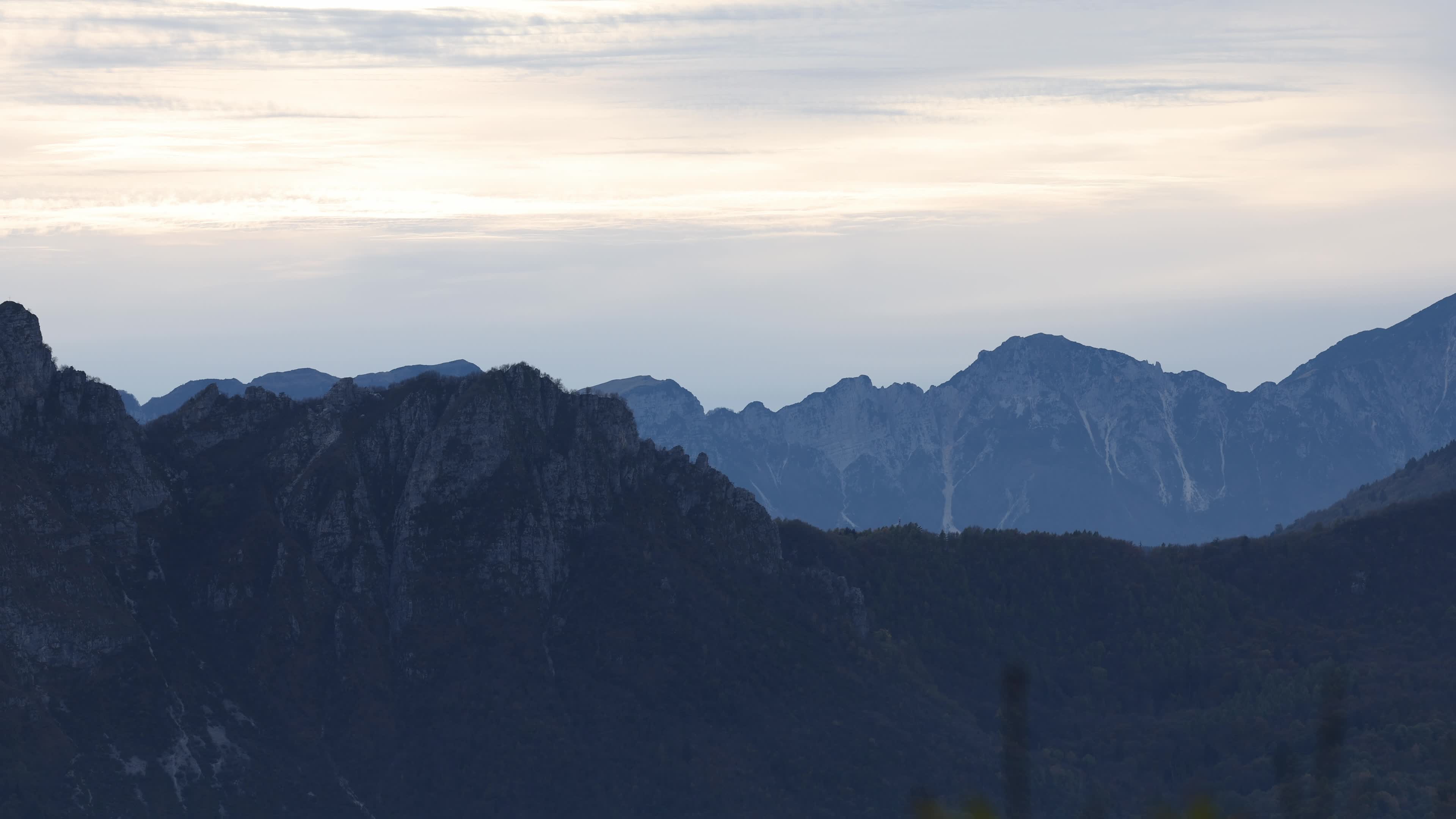 Fog Seen From Asiago Plateau