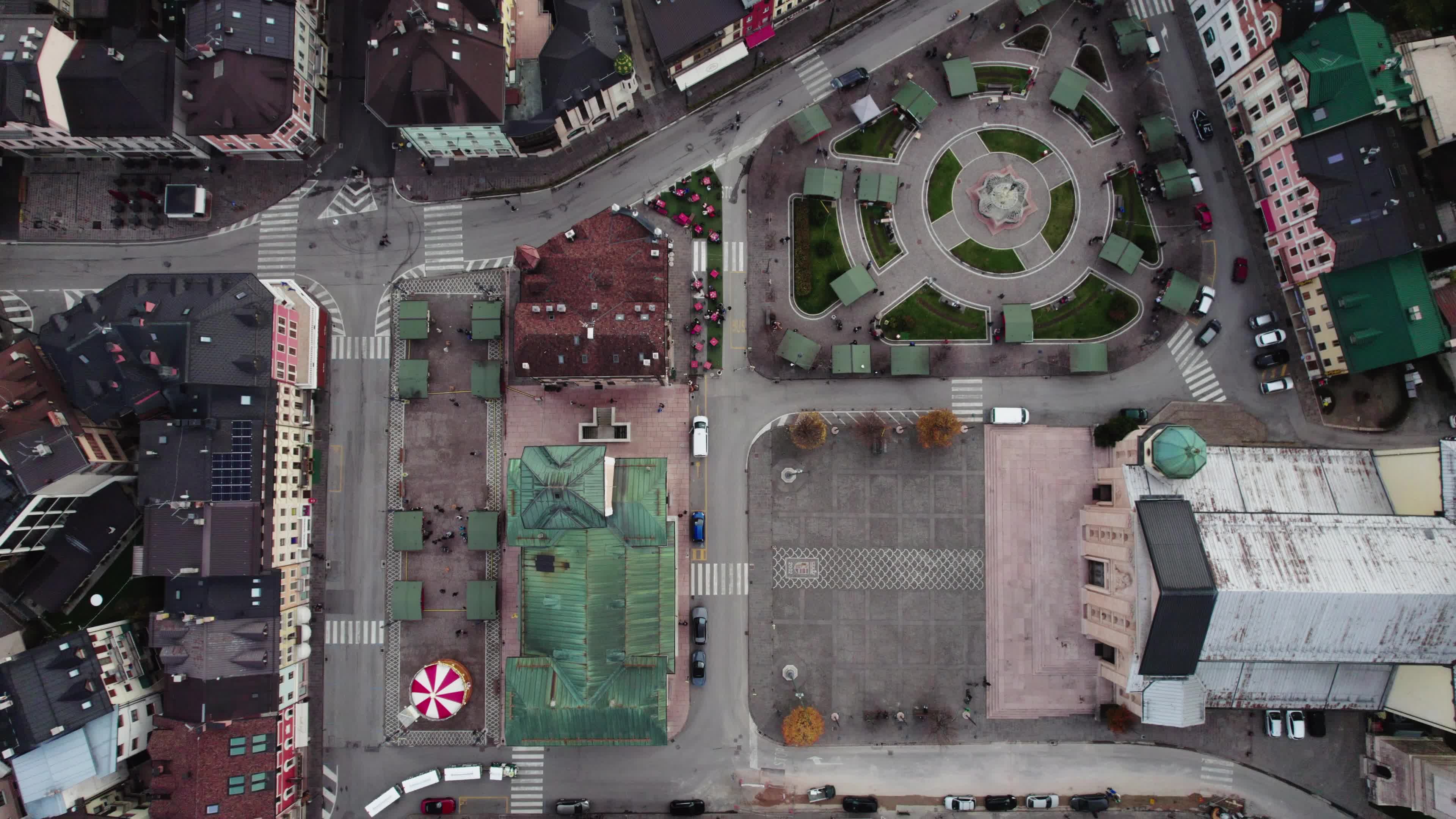Drone View Of Asiago, Italy