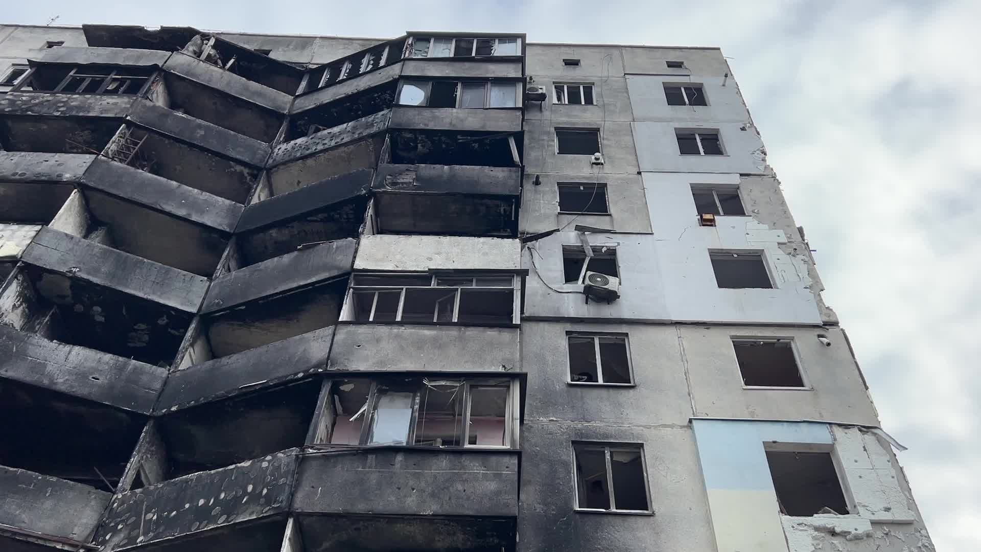 Banksy Graffiti Appeared On Several Destroyed Buildings In The Kyiv Region