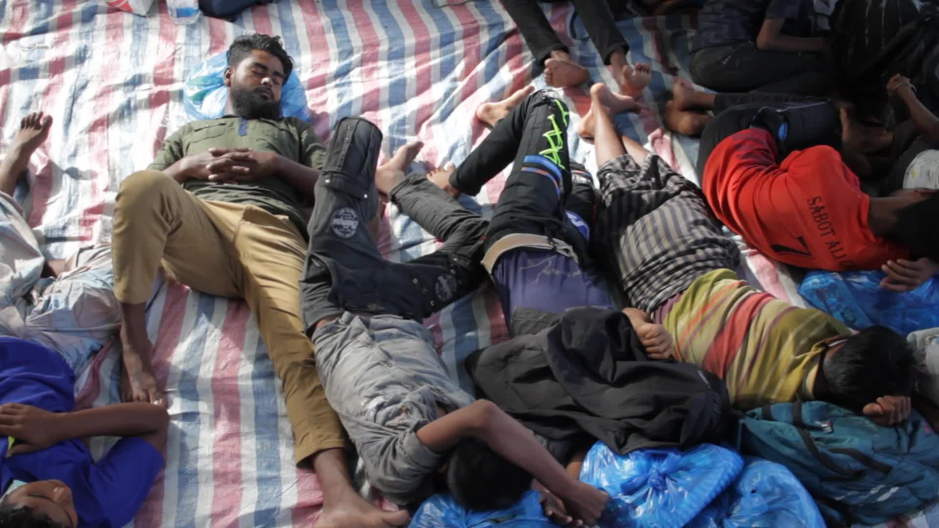 Rohingya Ethnic Stranded in Aceh