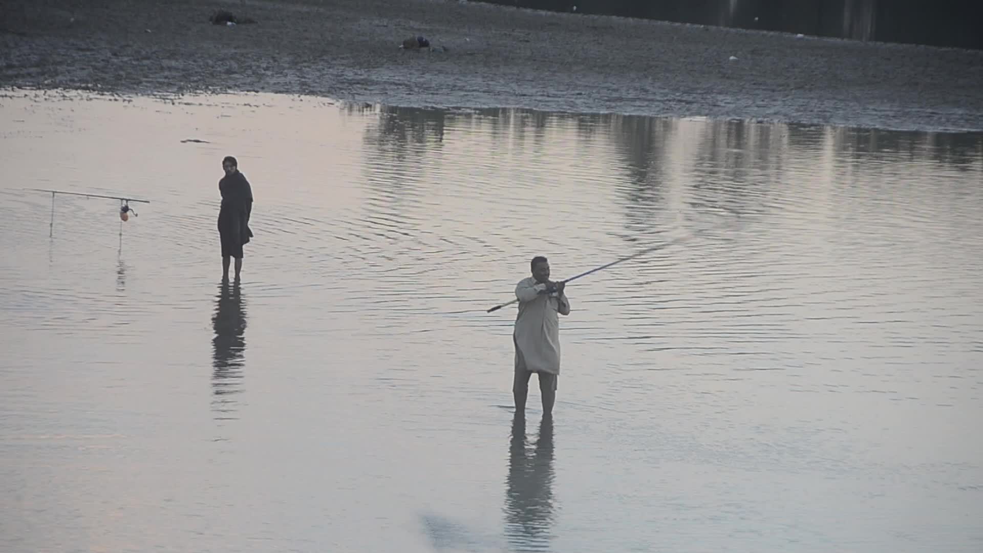 Fish hunter in Peshawar