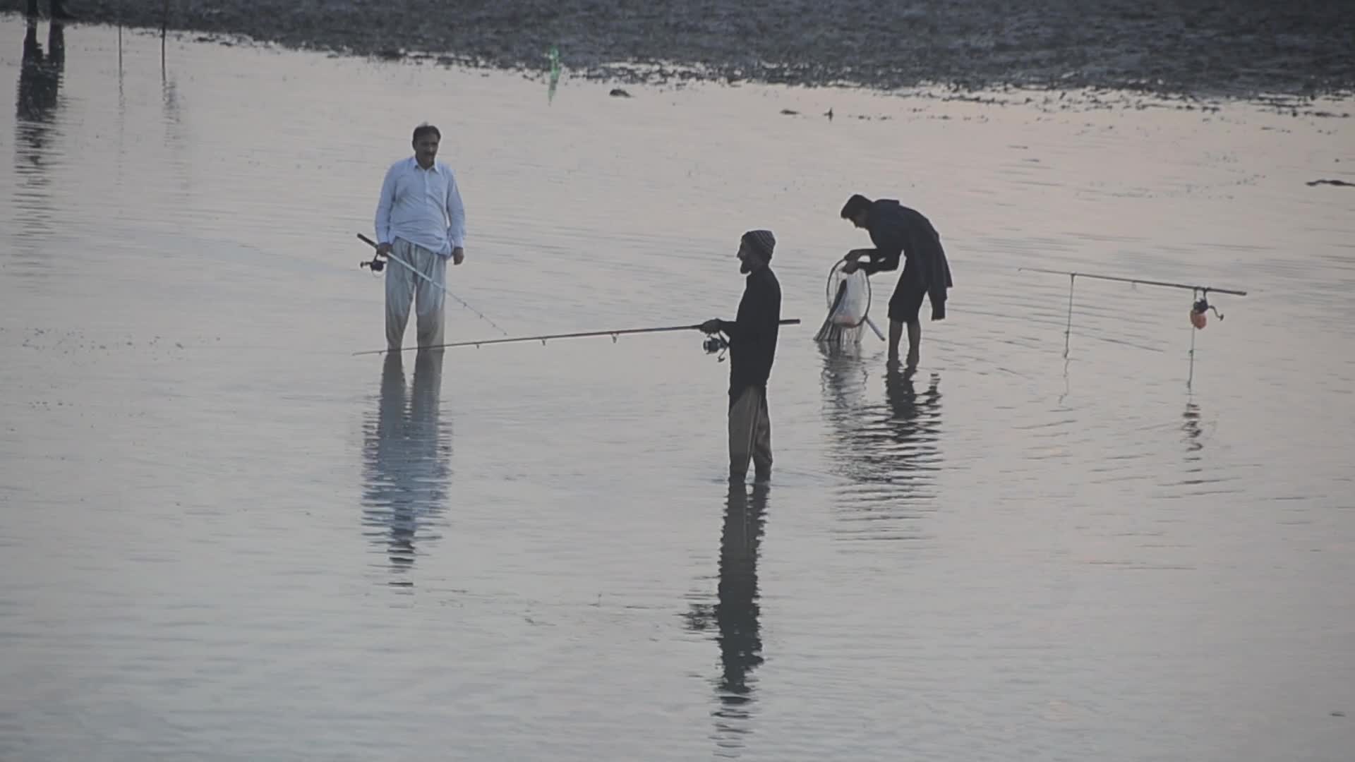 Fish hunter in Peshawar