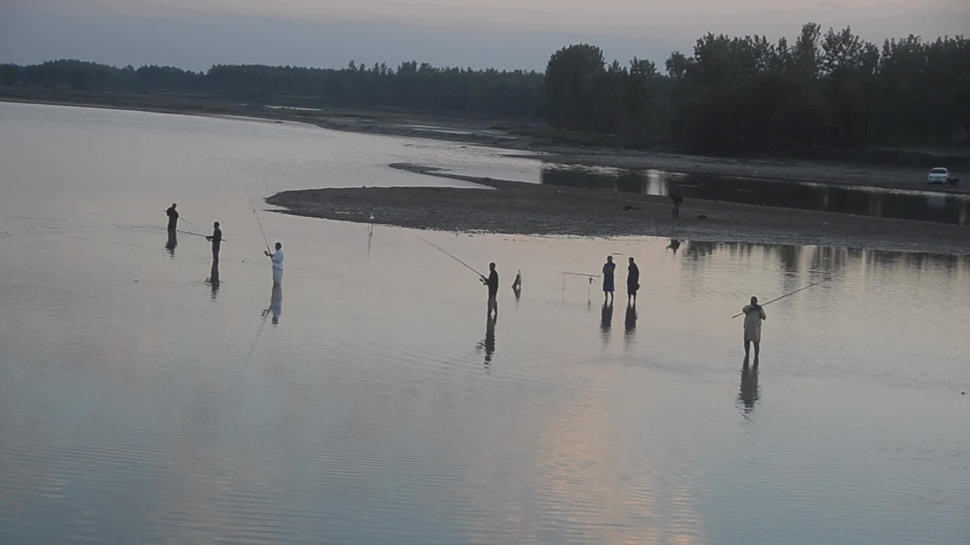 Fish hunter in Peshawar