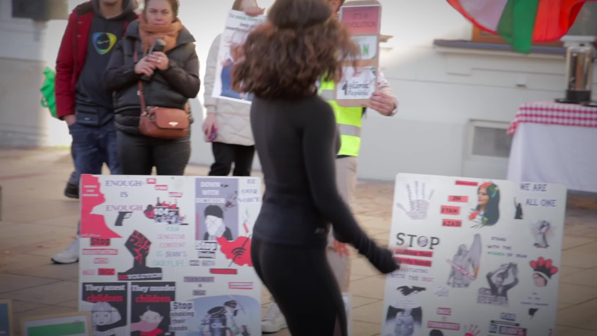Mahsa Amini Iran Protest in Warsaw