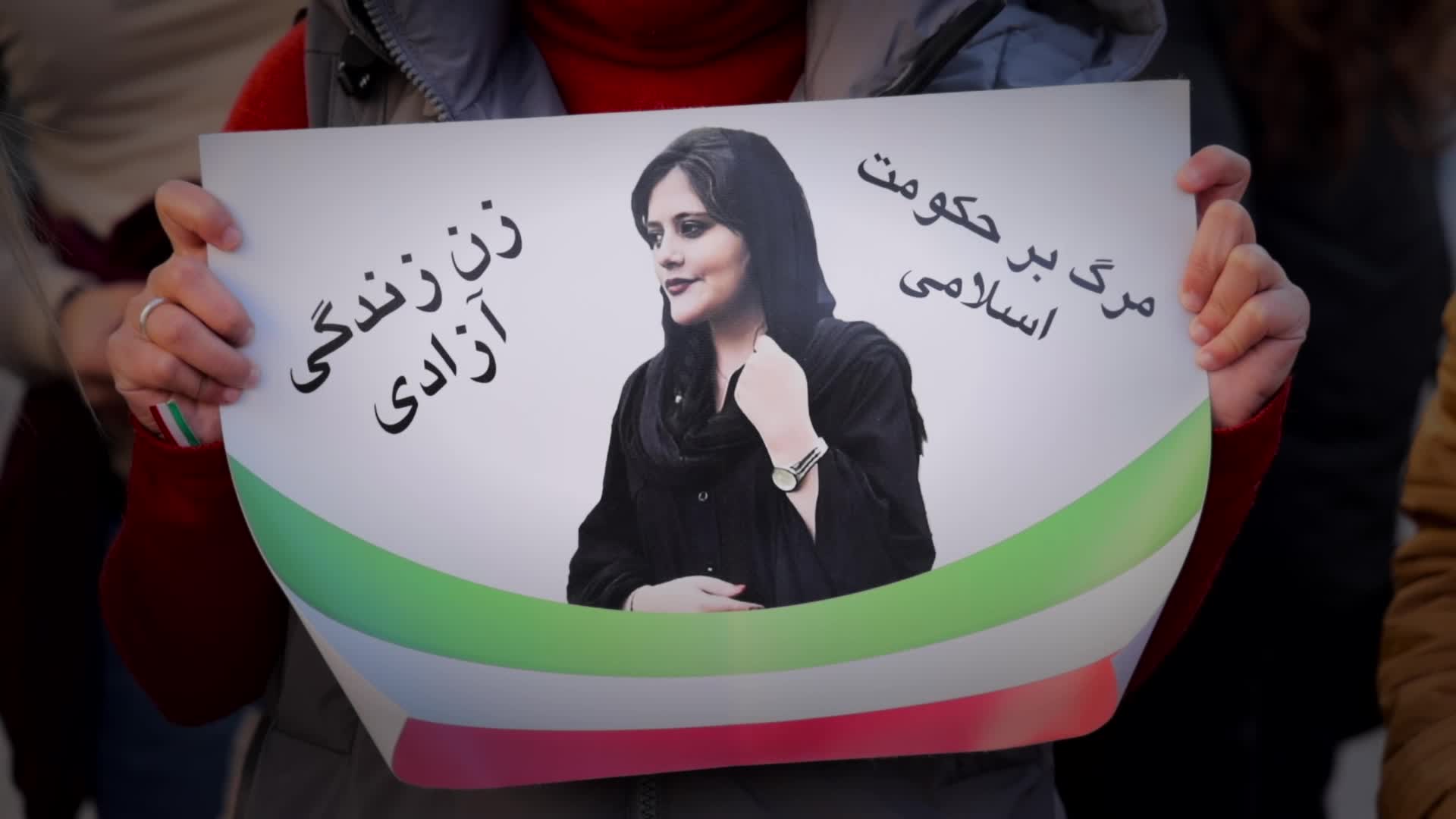 Mahsa Amini Iran Protest in Warsaw