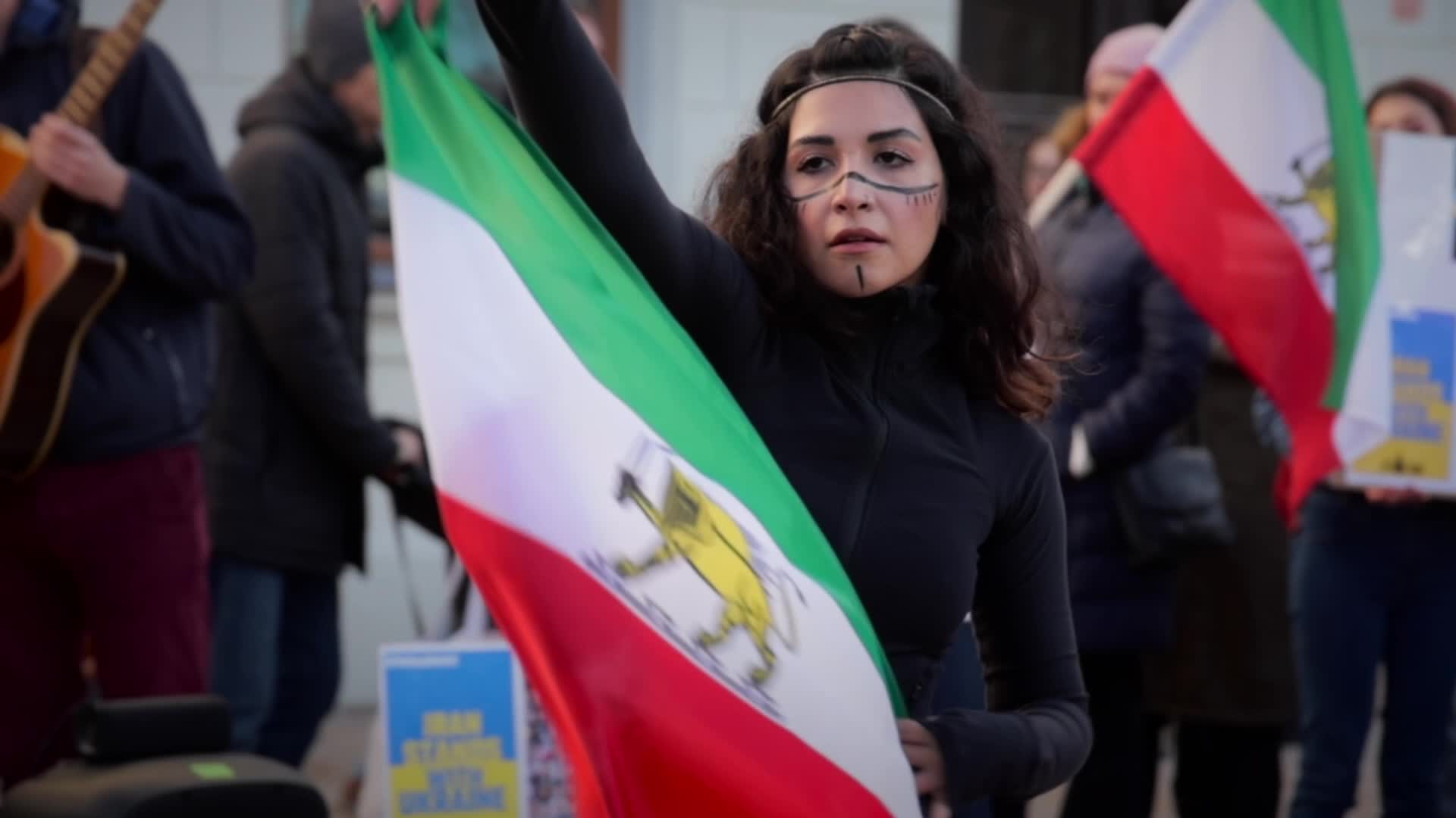 Mahsa Amini Iran Protest in Warsaw