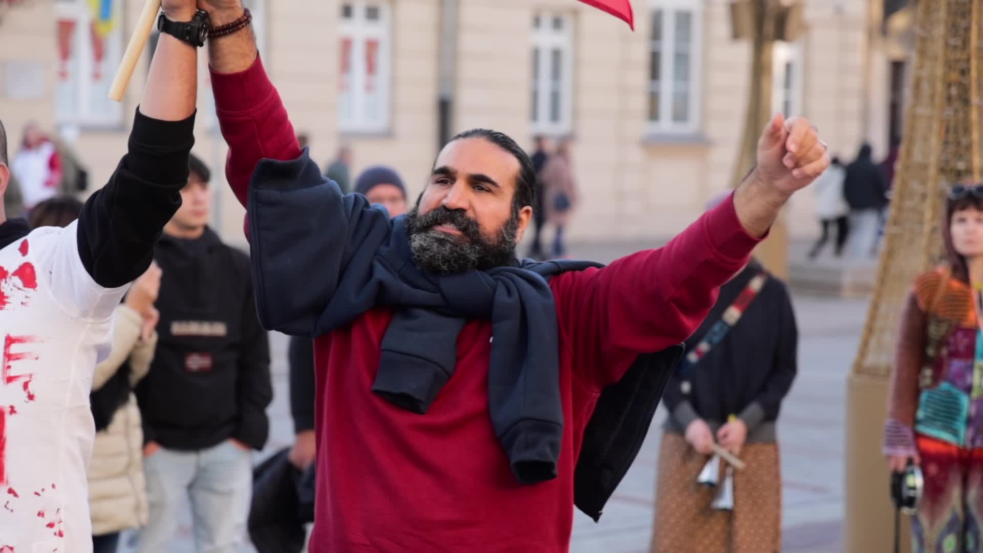 Mahsa Amini Iran Protest in Warsaw