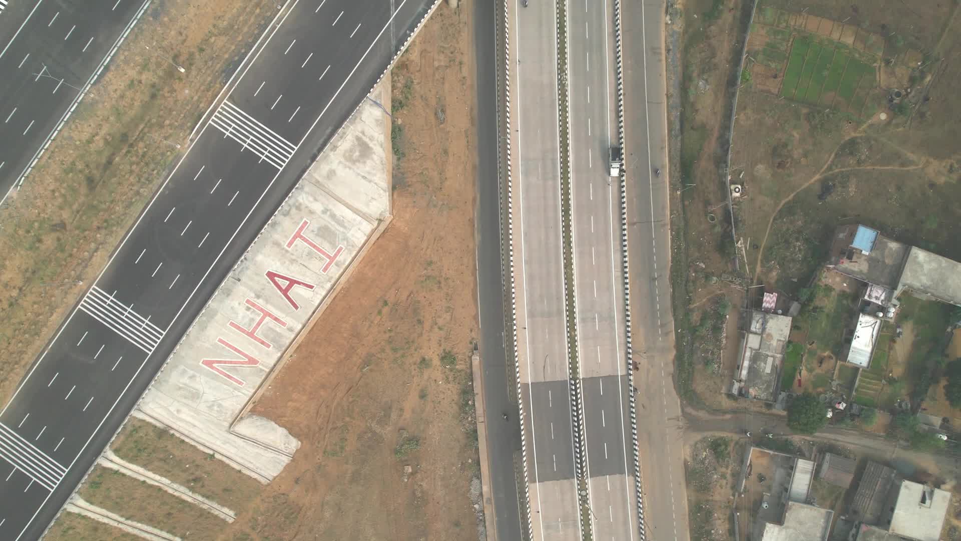 Drone Footage of Delhi Mumbai Expressway