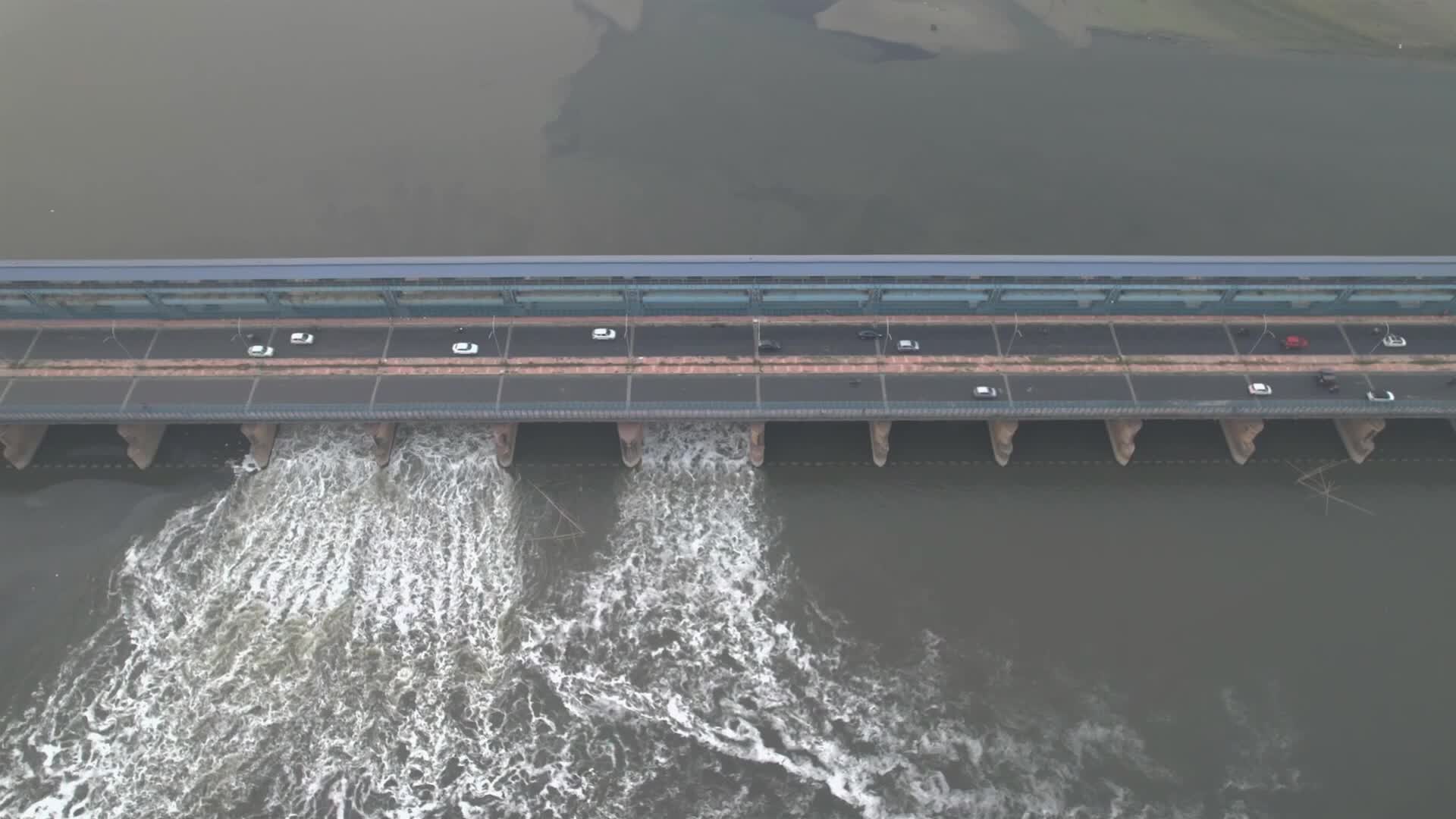 Drone Video Of Yamuna River
