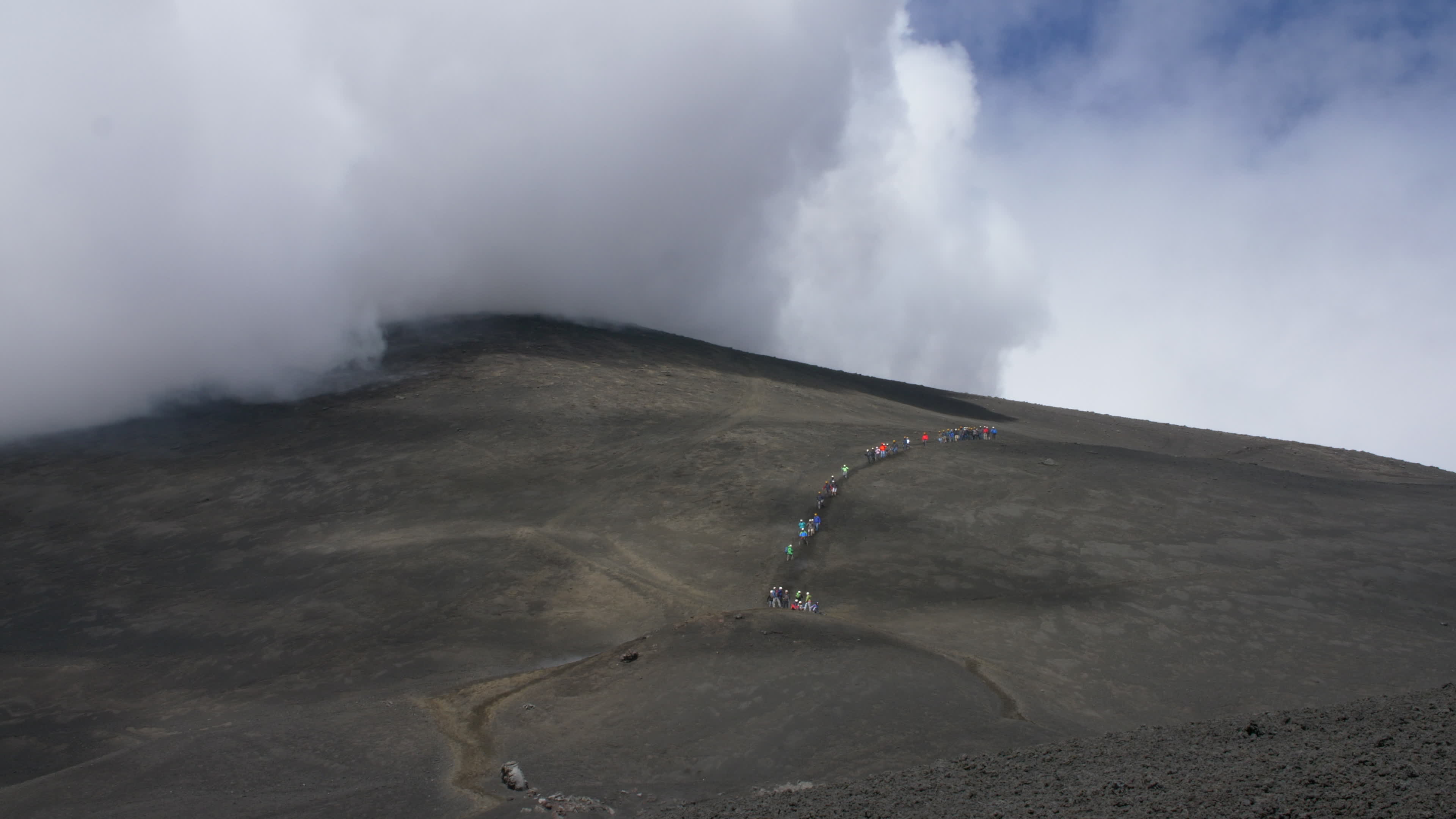 Mount Etna In Sicily