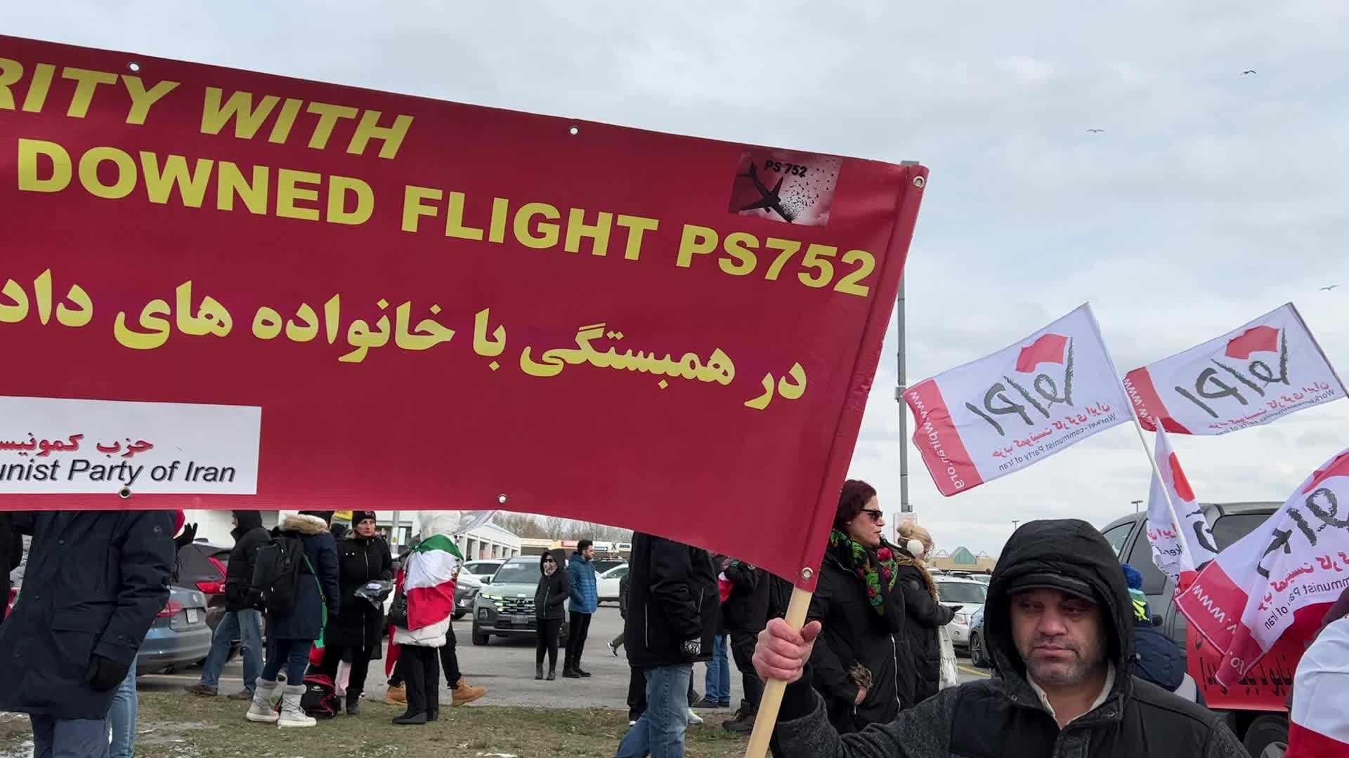 Rally In Support Of Anti-government Protesters In Iran