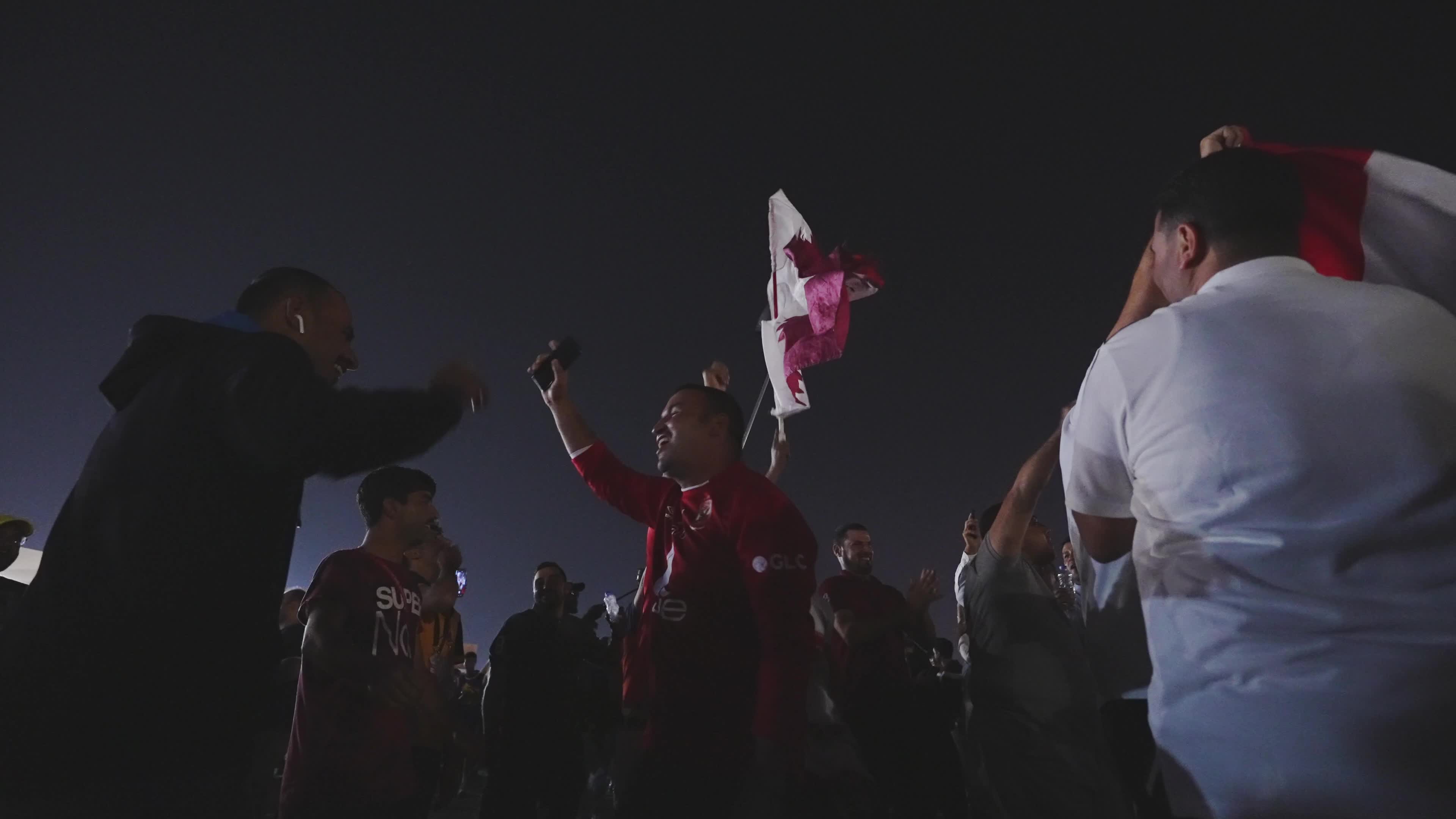 Supporters During The Opening Match Of FIFA World Cup 2022