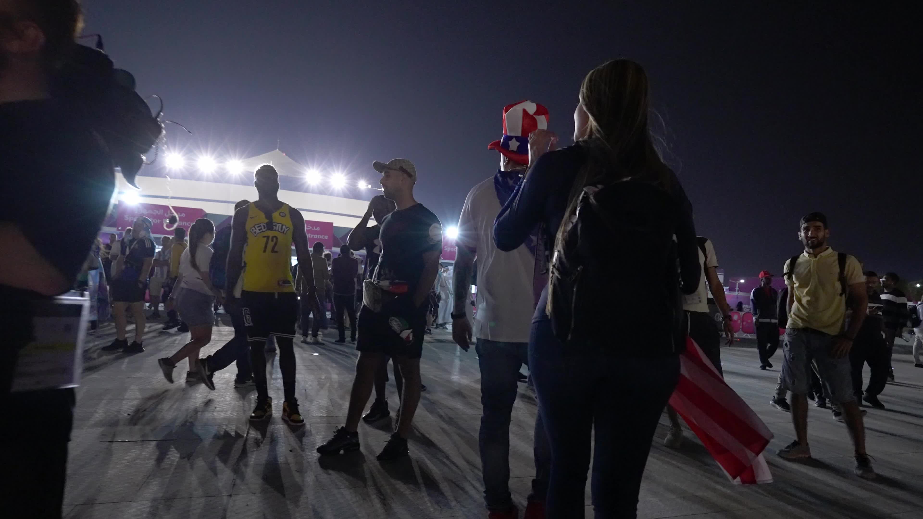 Supporters During The Opening Match Of FIFA World Cup 2022