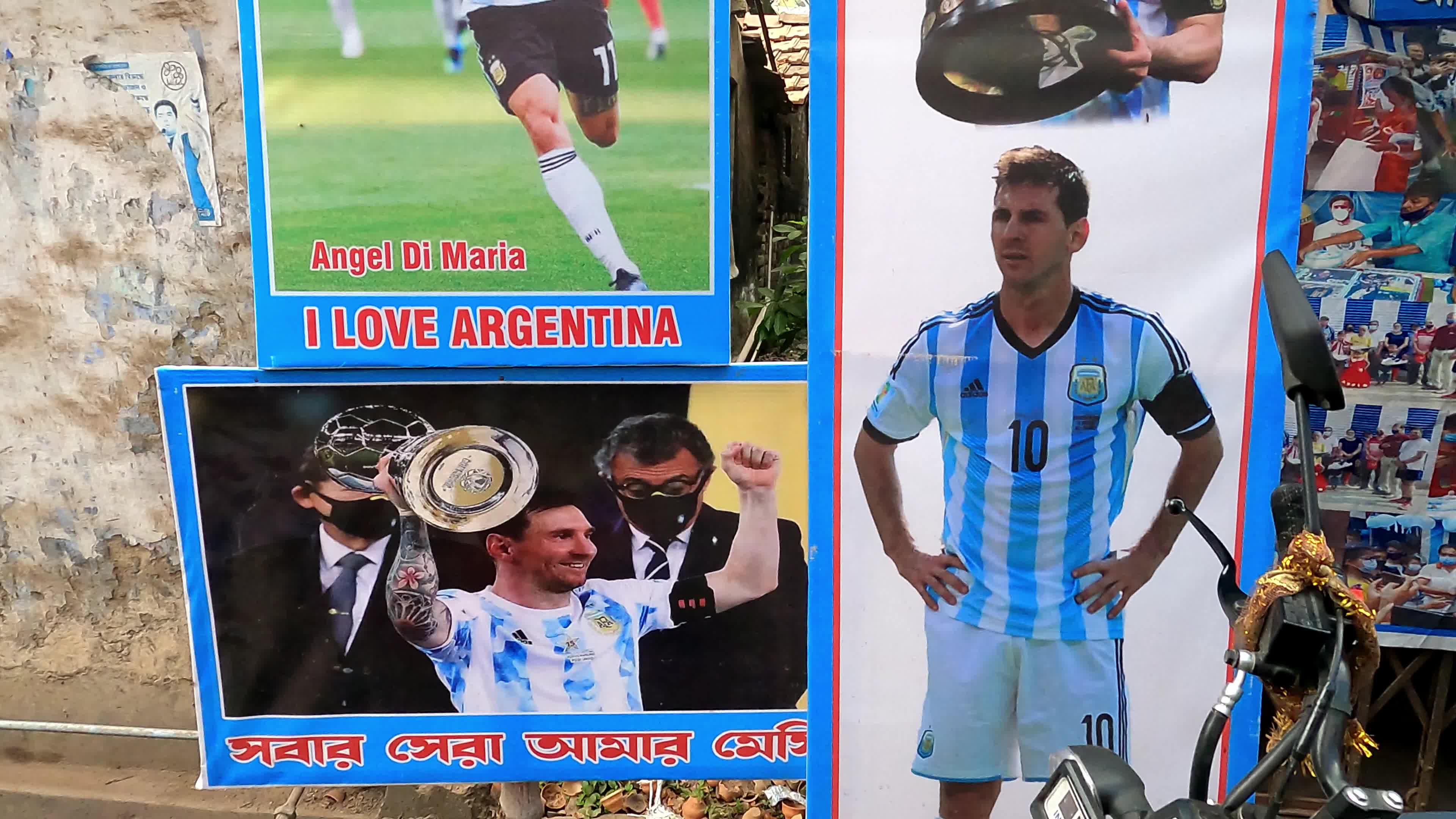Tribute To Lionel Messi In India Ahead 2022 FIFA World Cup