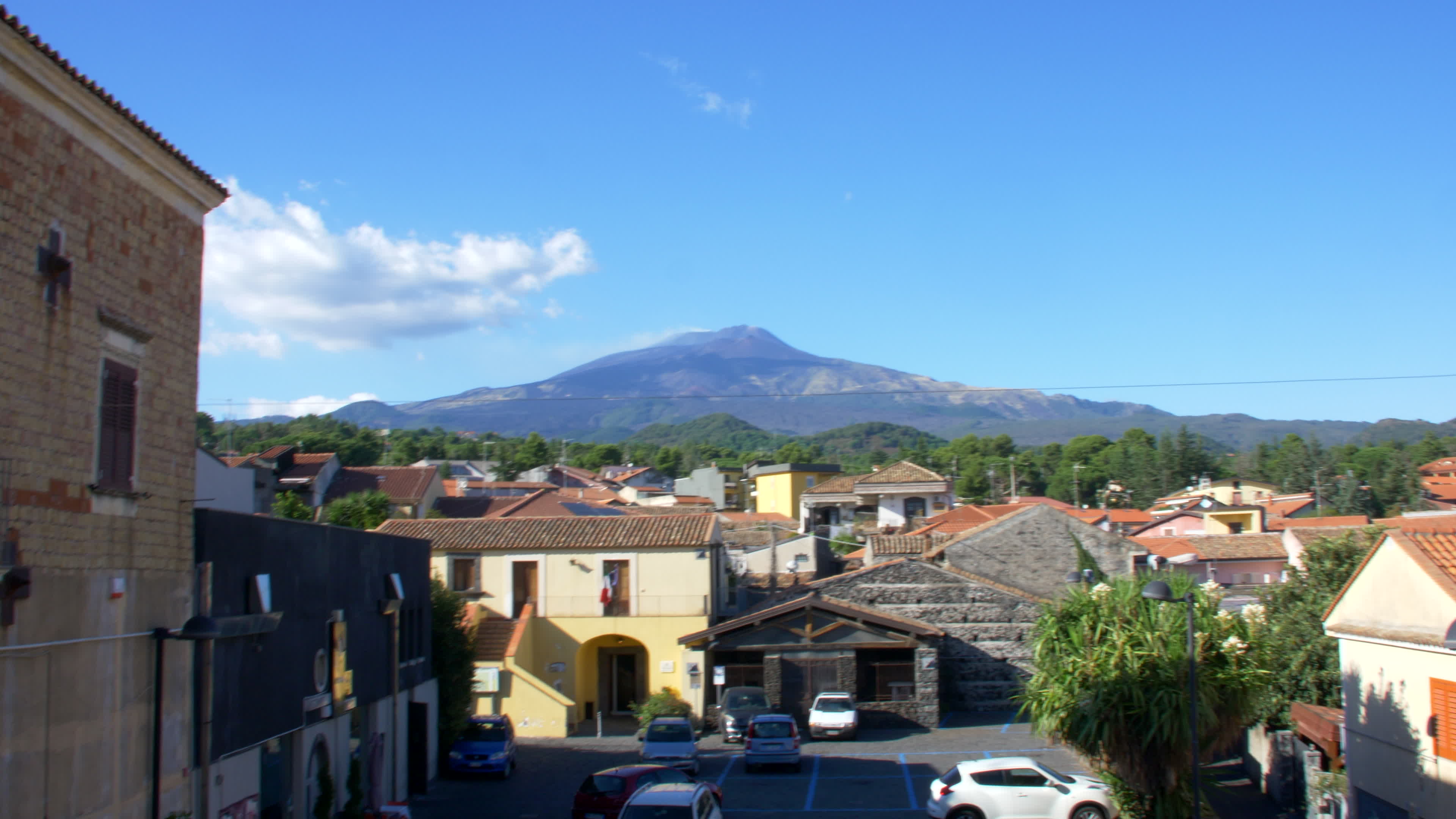 Mount Etna In Sicily