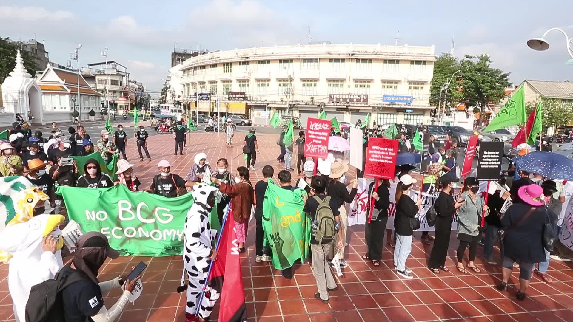 Protest Against The APEC Summit In Thailand