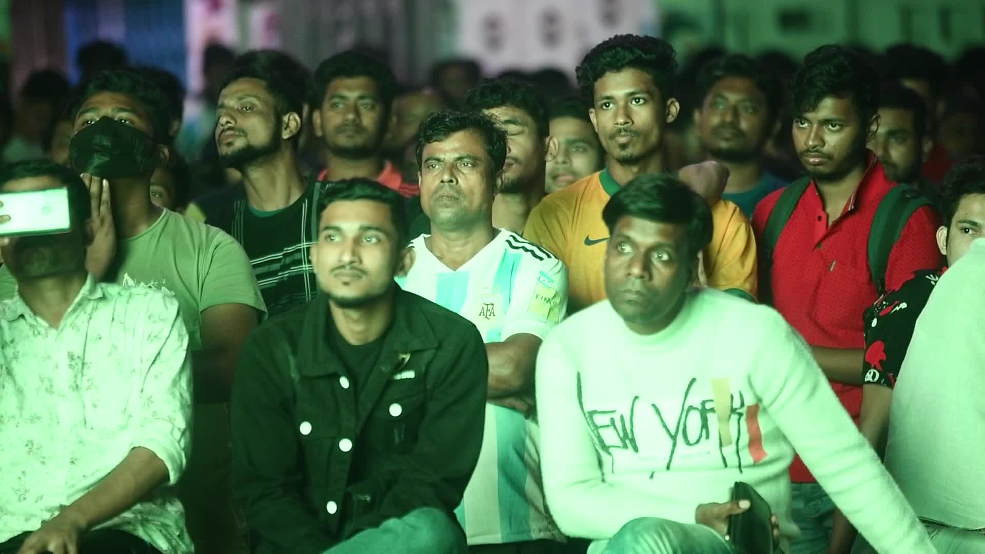 Fans Watch Opening Match of FIFA World Cup Qatar 2022