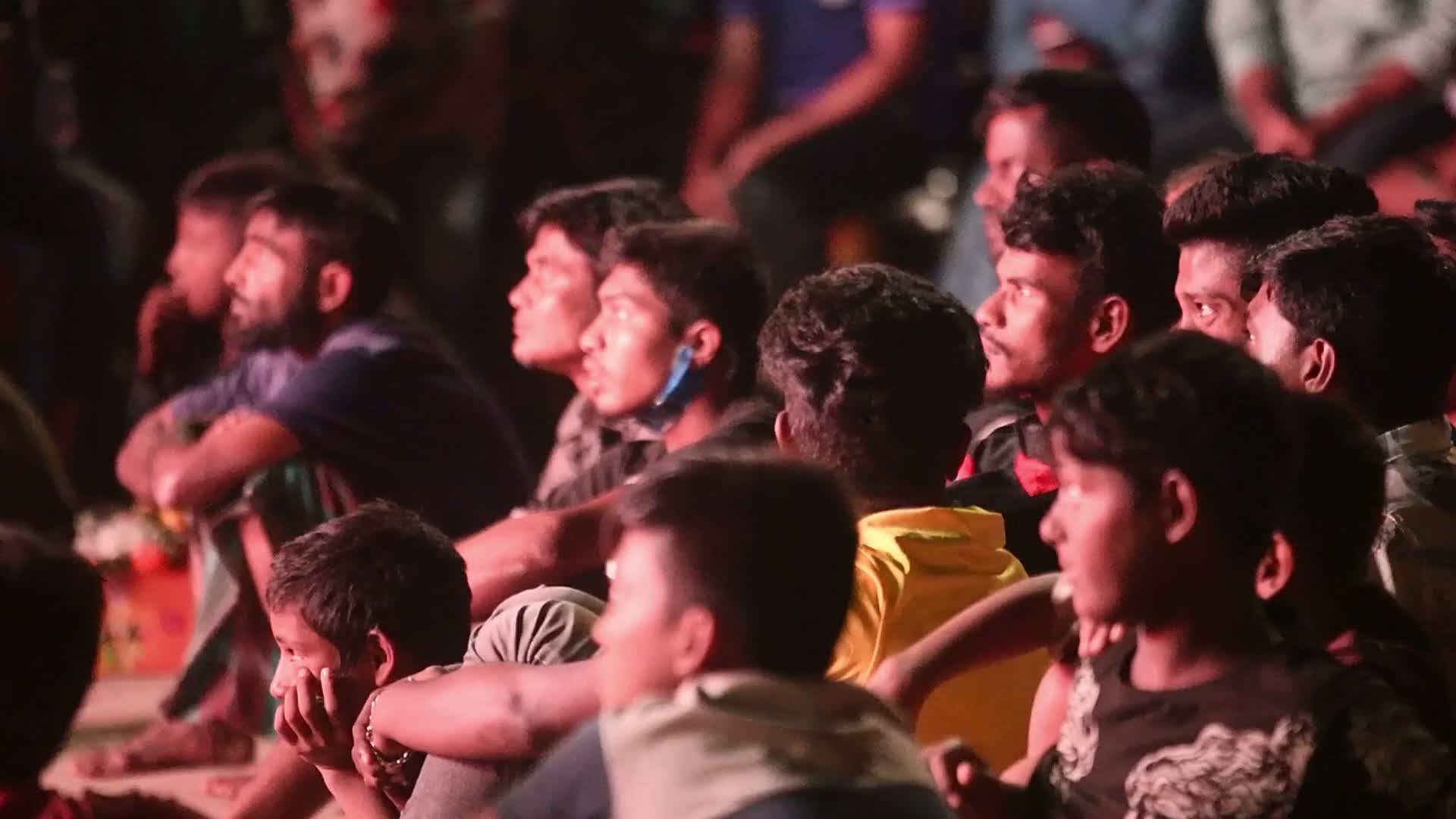 Fans Watch Opening Match of FIFA World Cup Qatar 2022