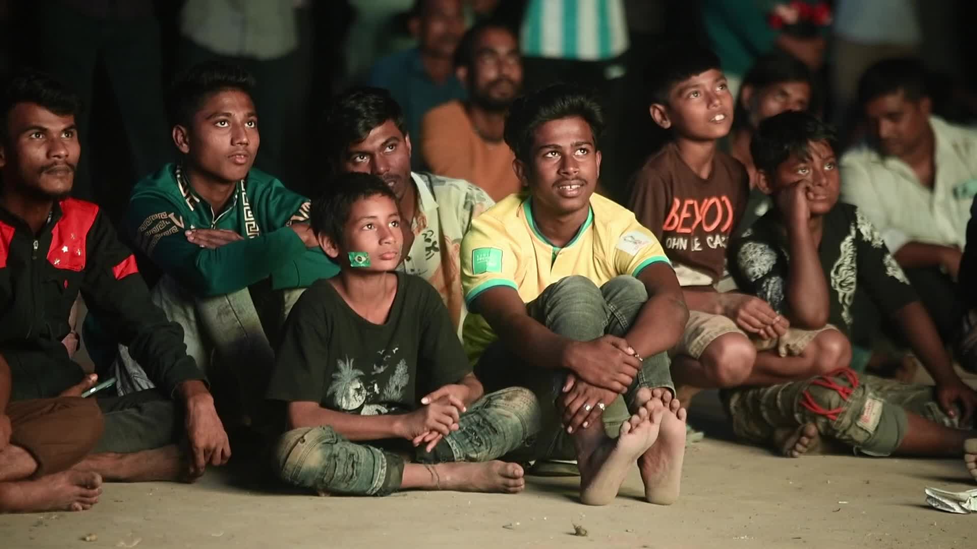Fans Watch Opening Match of FIFA World Cup Qatar 2022