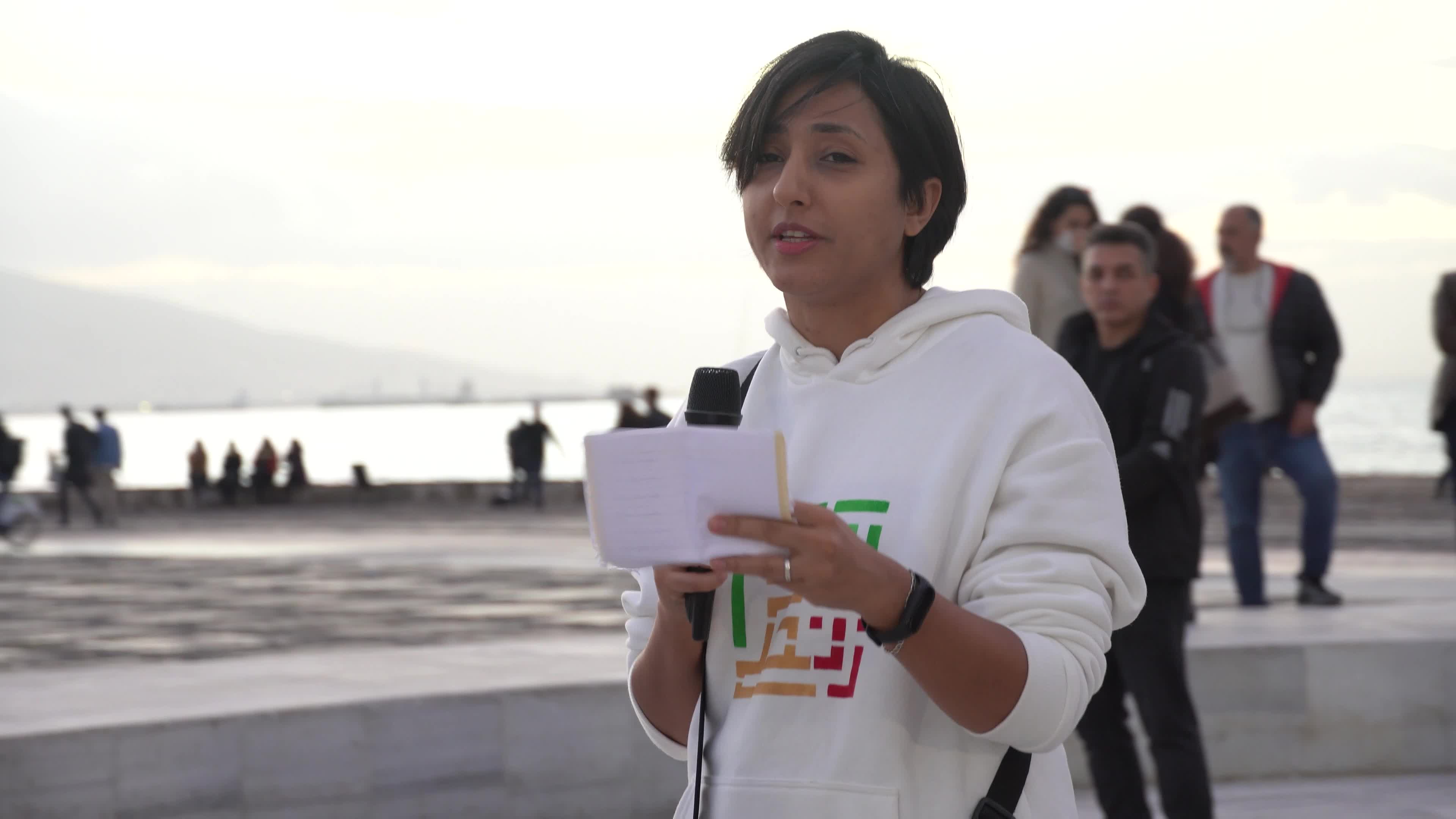 Rally for Mahsa Amini, Izmir, Turkey