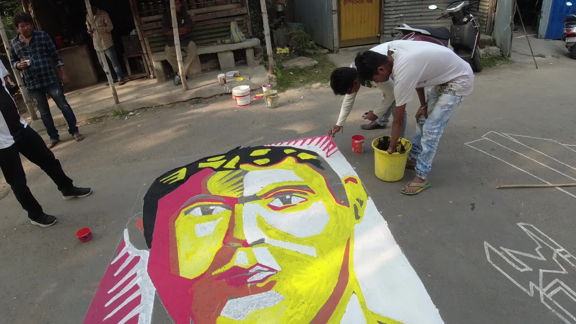 Celebration of World Cup 2022 in India.