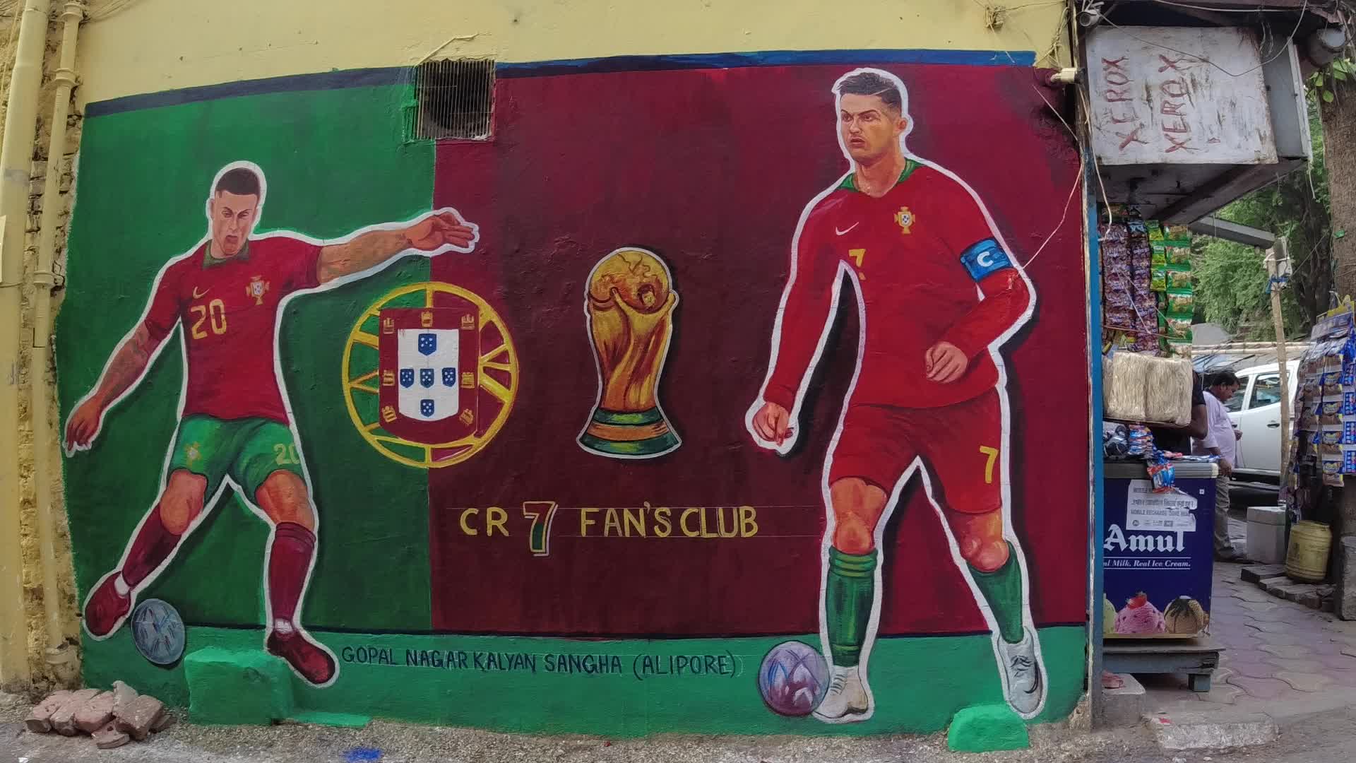 Celebration of World Cup 2022 in India.
