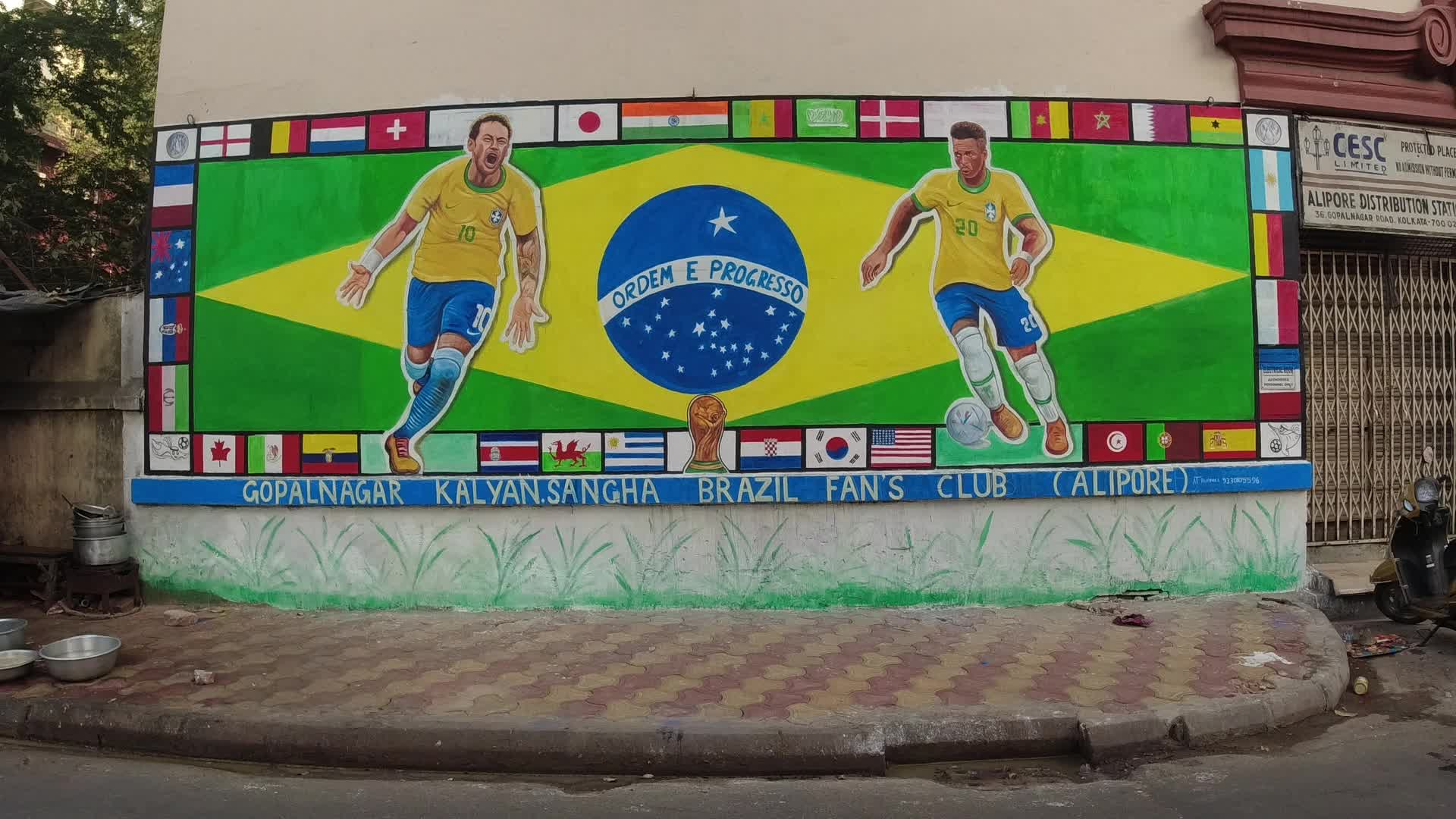 Celebration of World Cup 2022 in India.