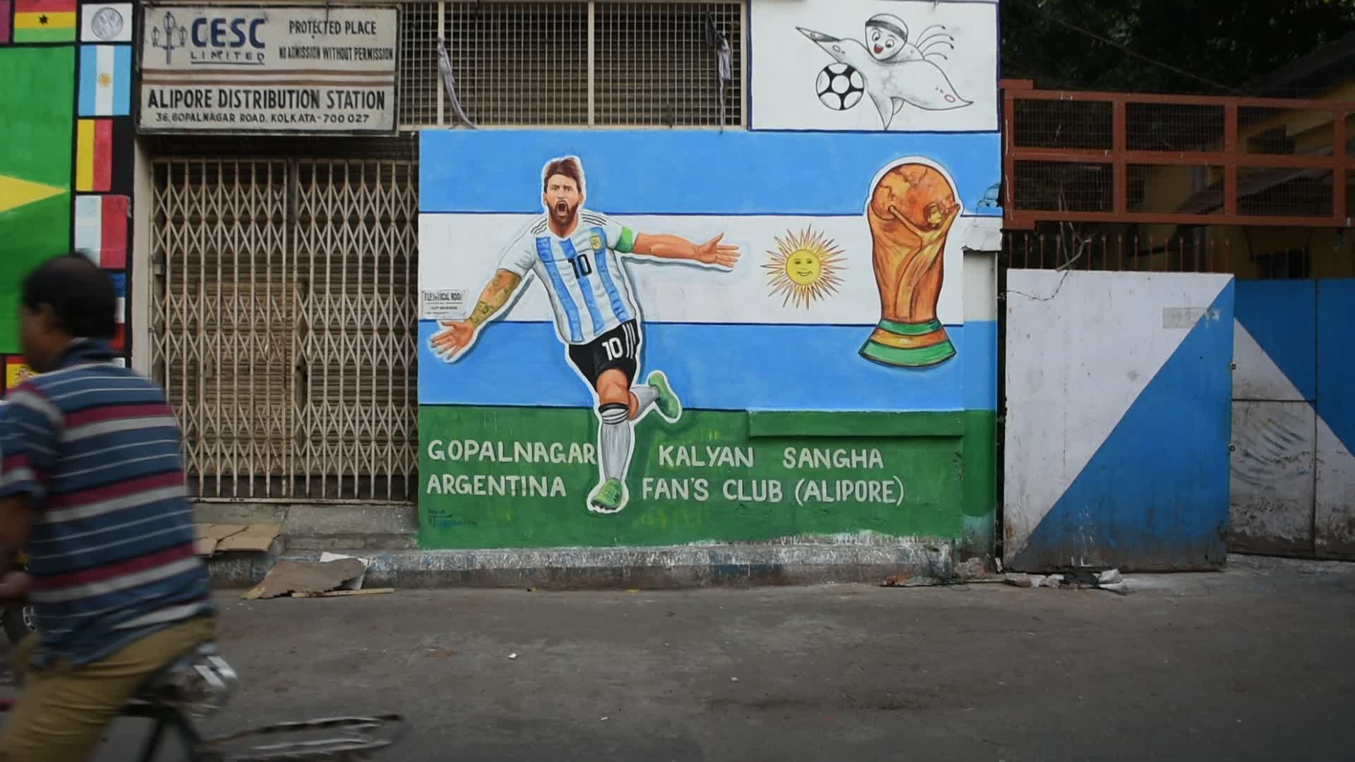 Celebration of World Cup 2022 in India.