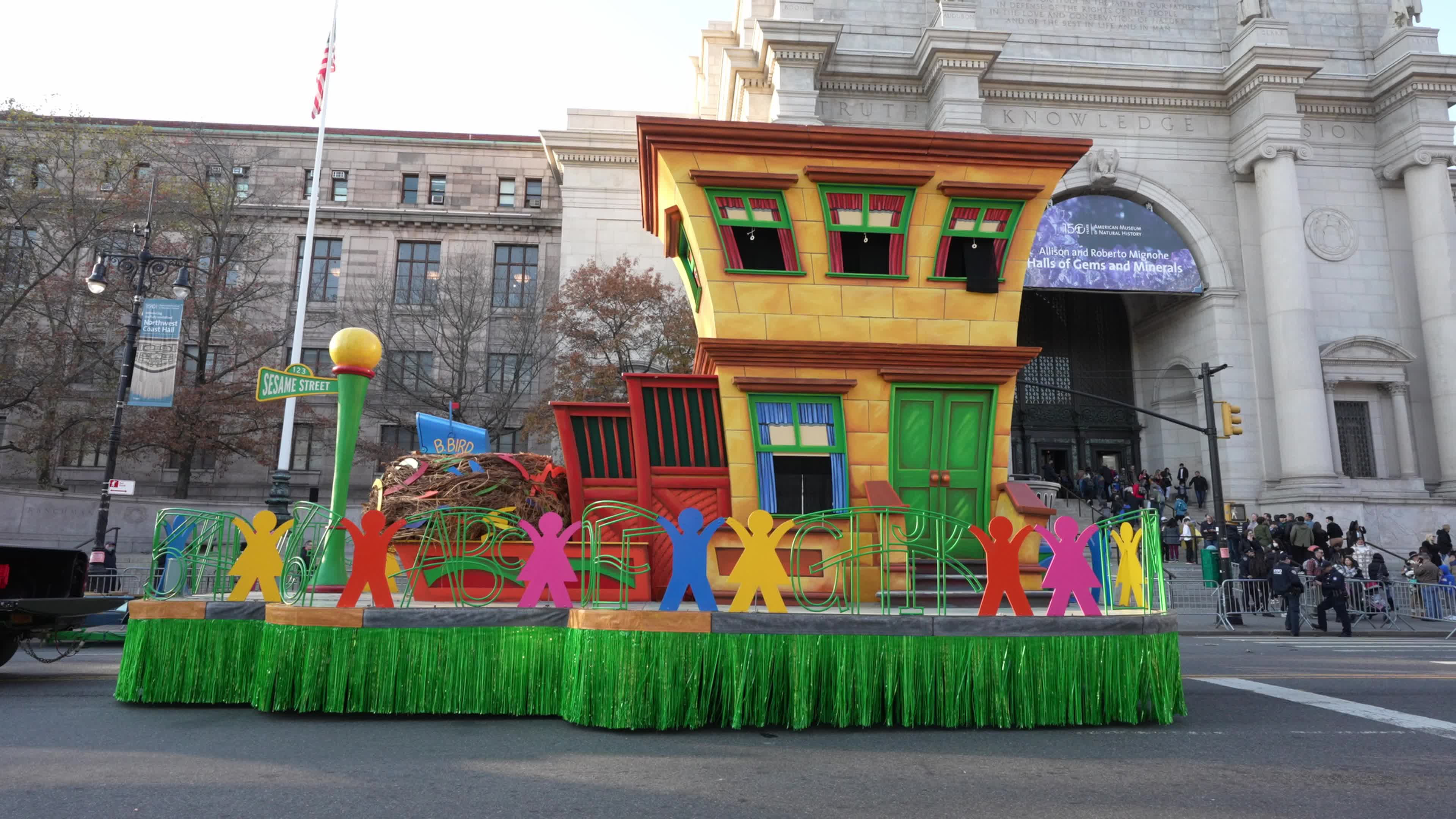 96th Macy's Thanksgiving Day Parade Balloon Inflation