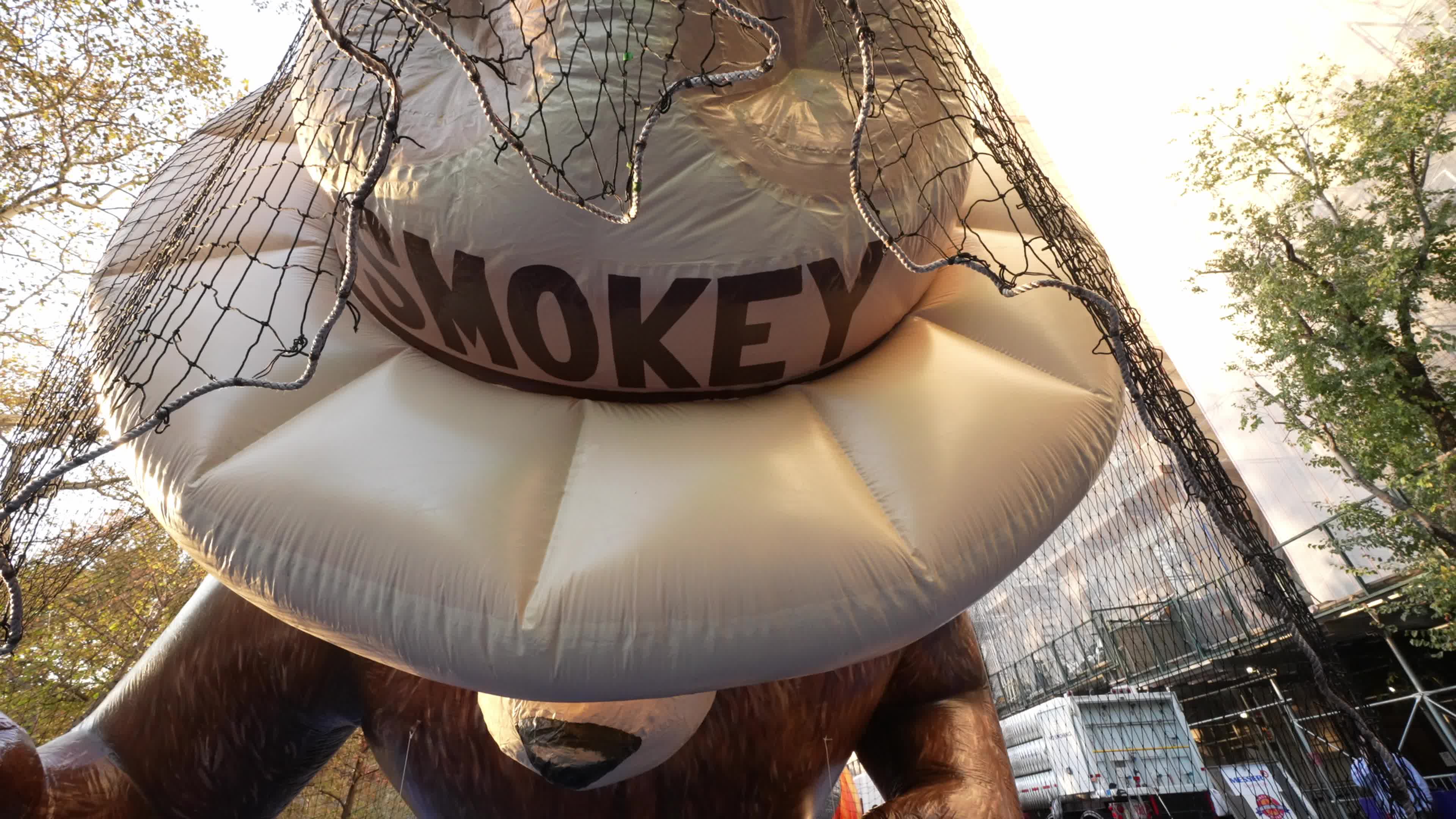 96th Macy's Thanksgiving Day Parade Balloon Inflation