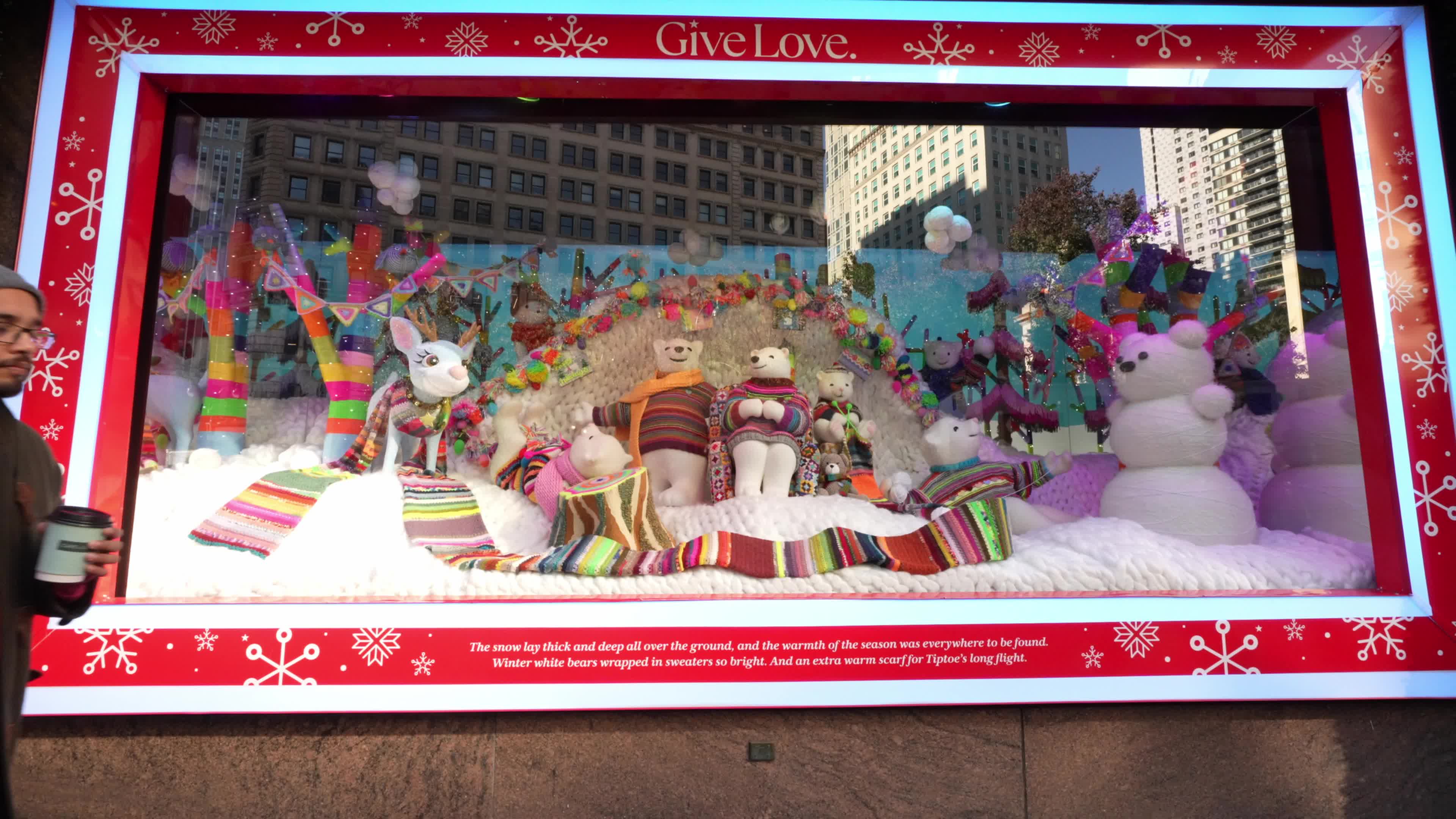 Macy’s Herald Square Holiday Window Display