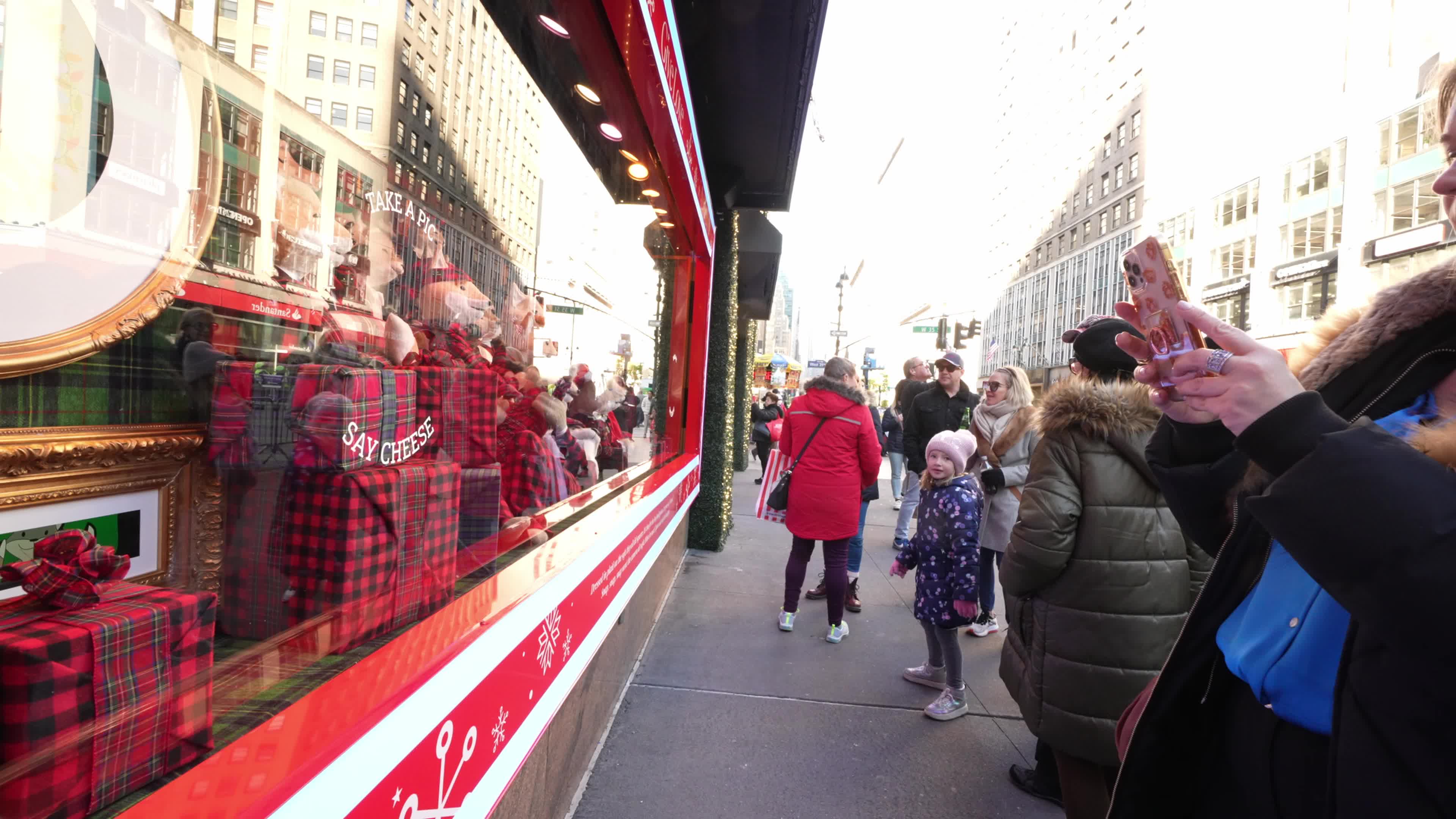 Macy’s Herald Square Holiday Window Display