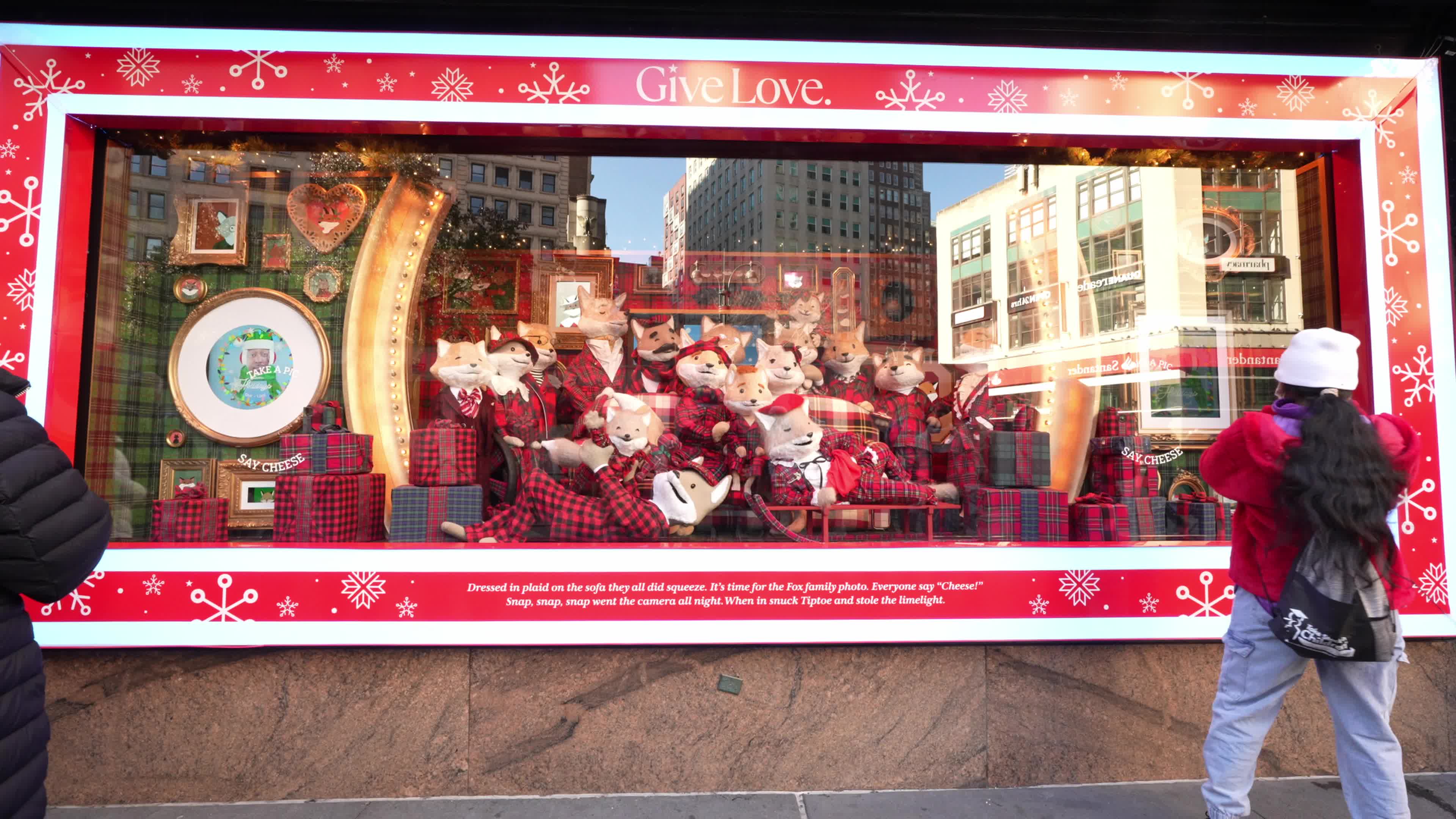 Macy’s Herald Square Holiday Window Display