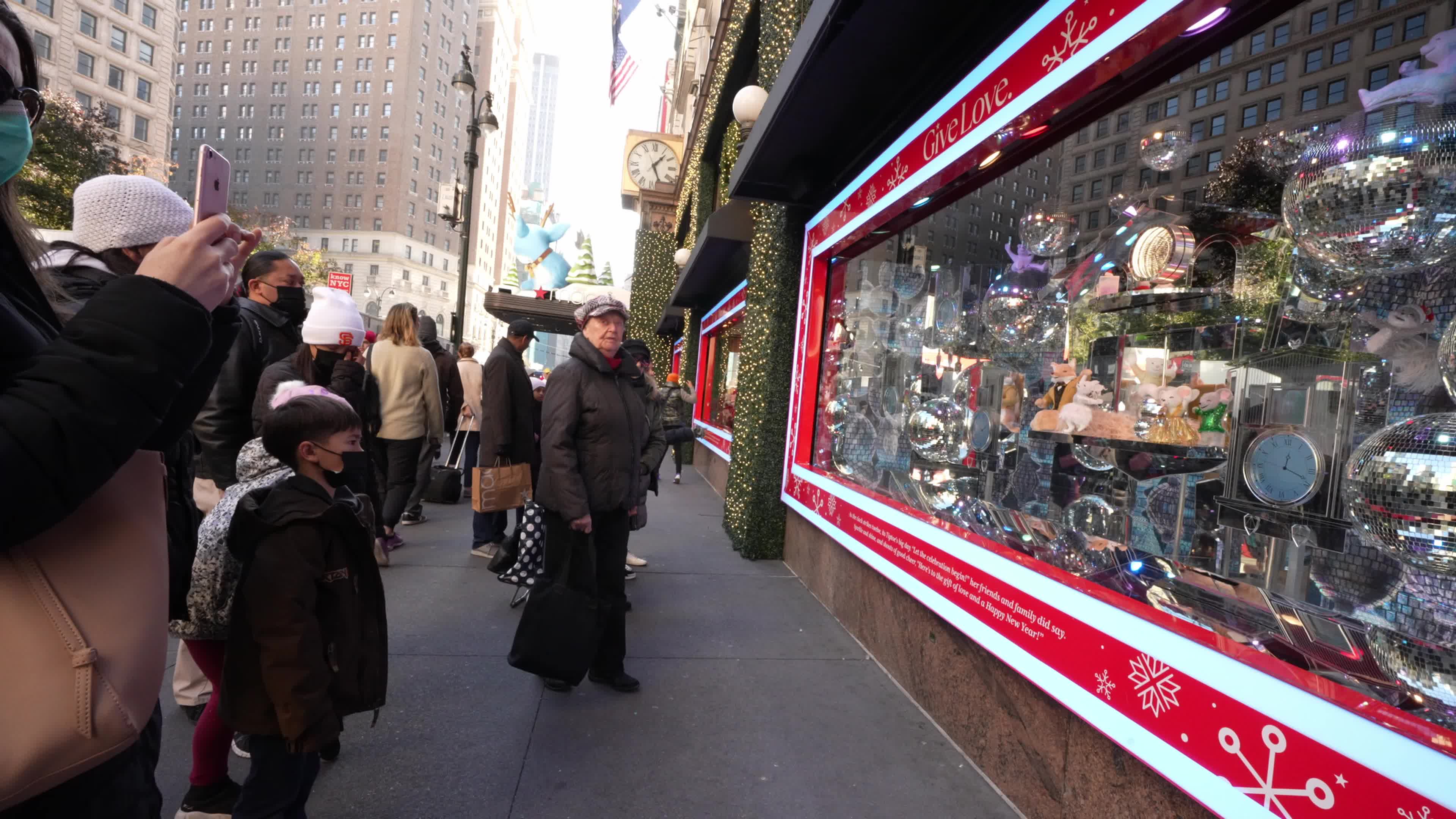 Macy’s Herald Square Holiday Window Display