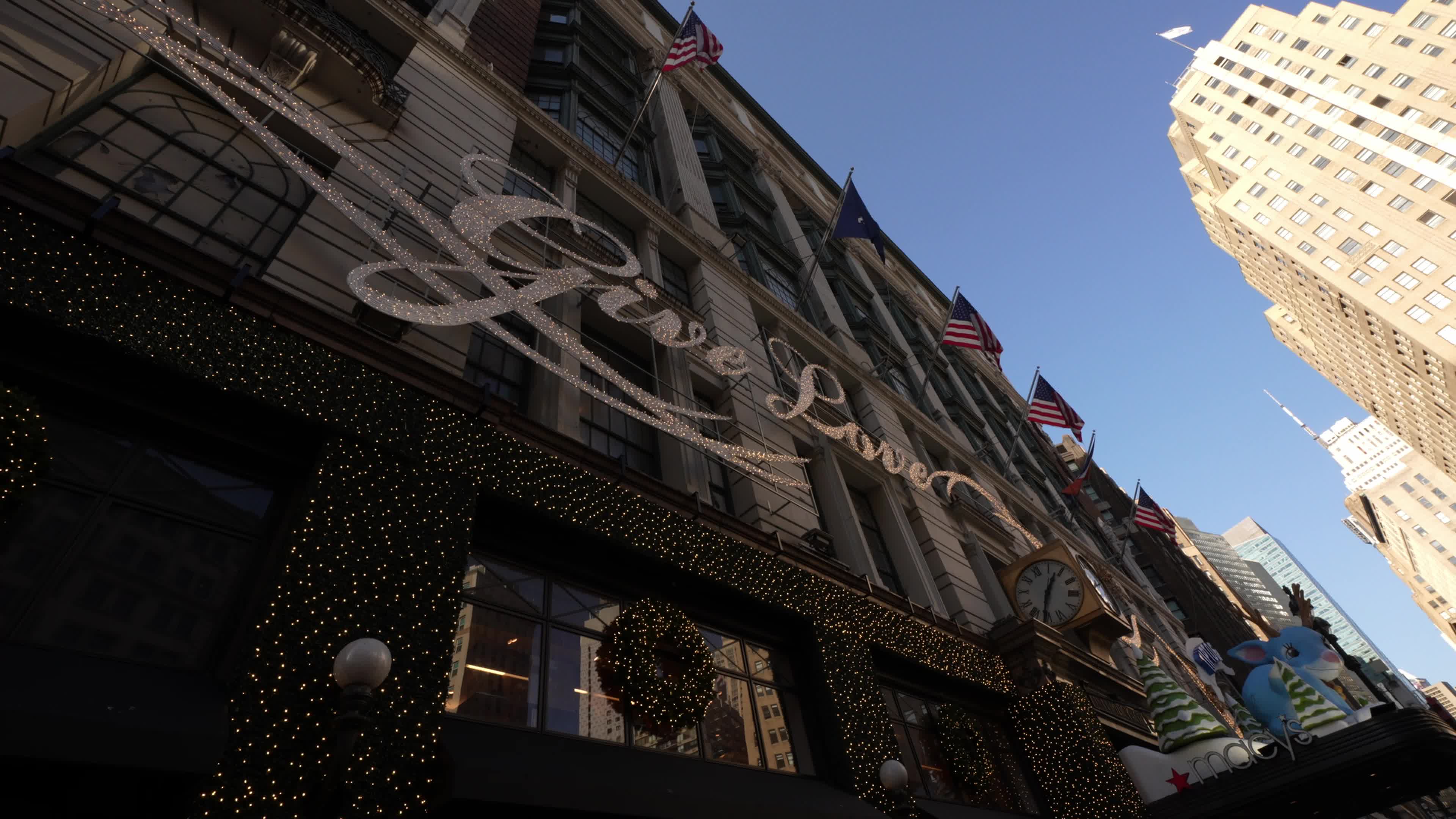 Macy’s Herald Square Holiday Window Display
