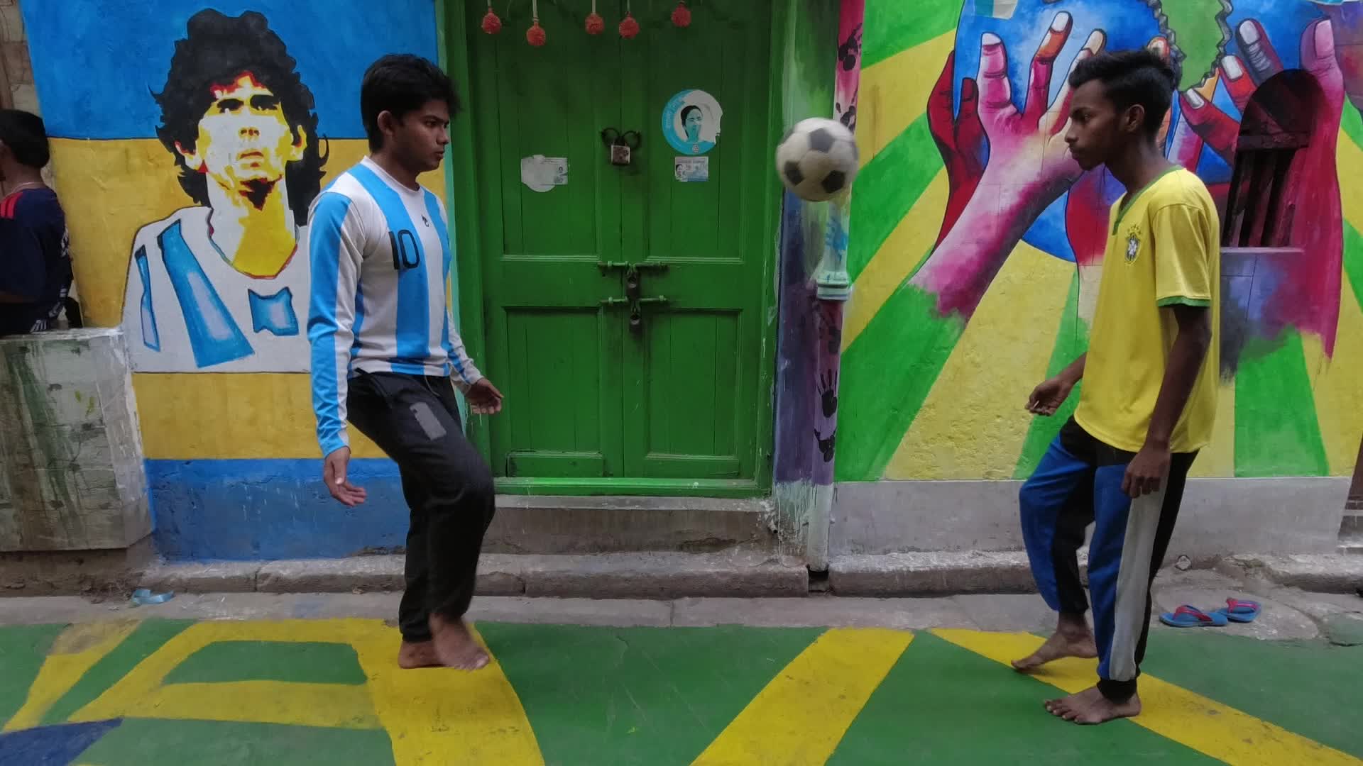 Celebration of FIFA World Cup 2022 in India.