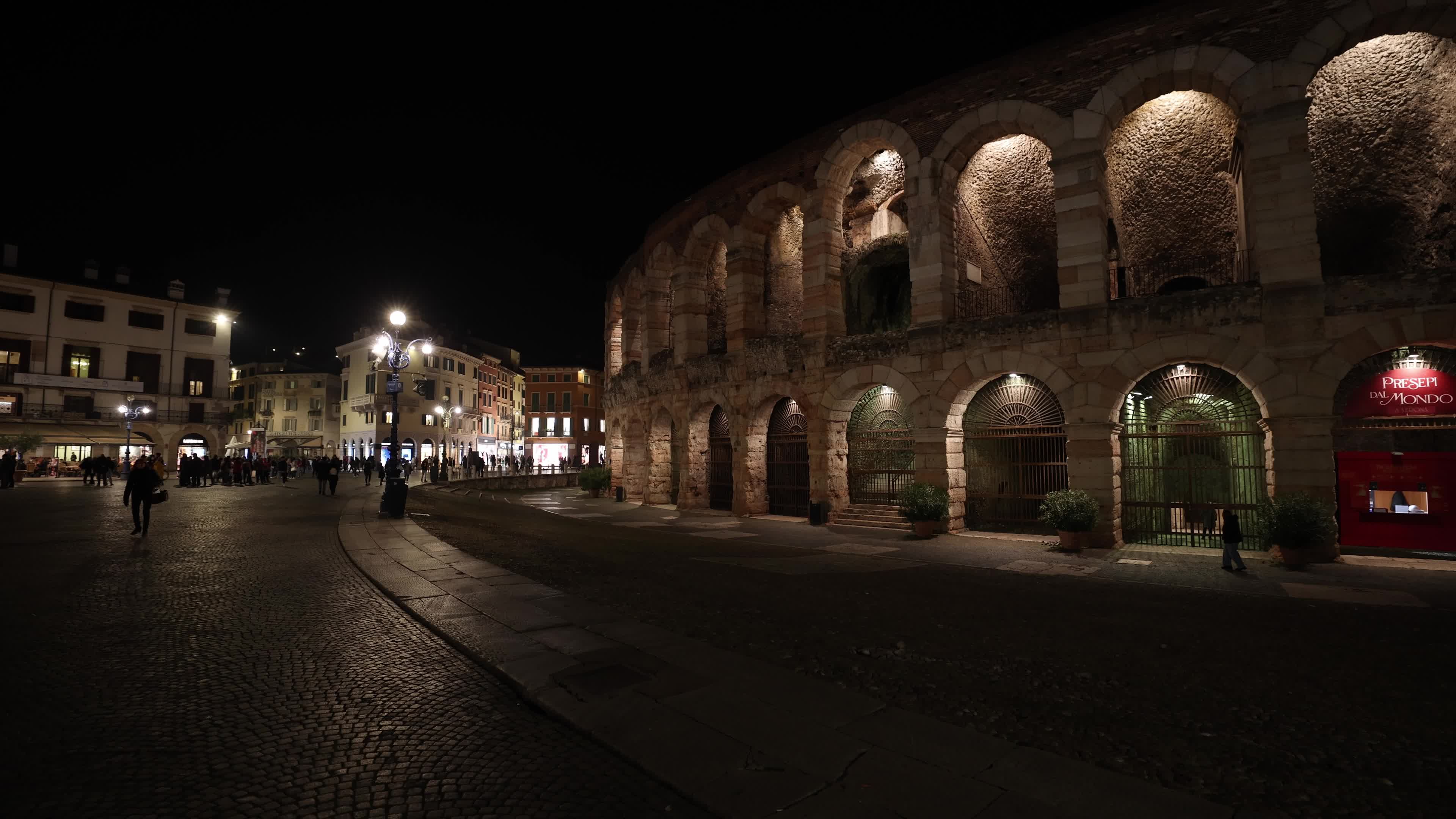 Christmas Market In Verona, Italy