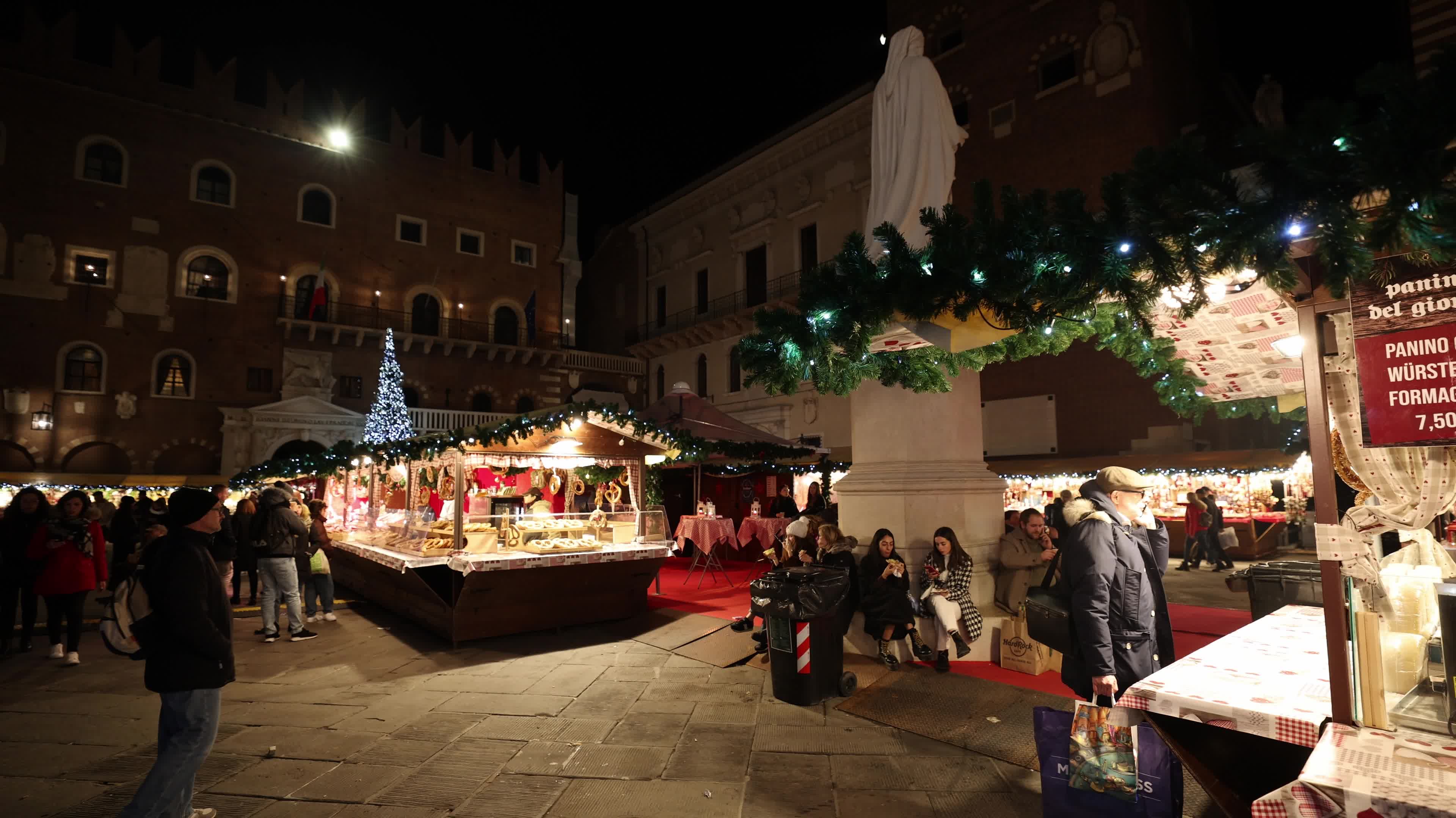 Christmas Market In Verona, Italy