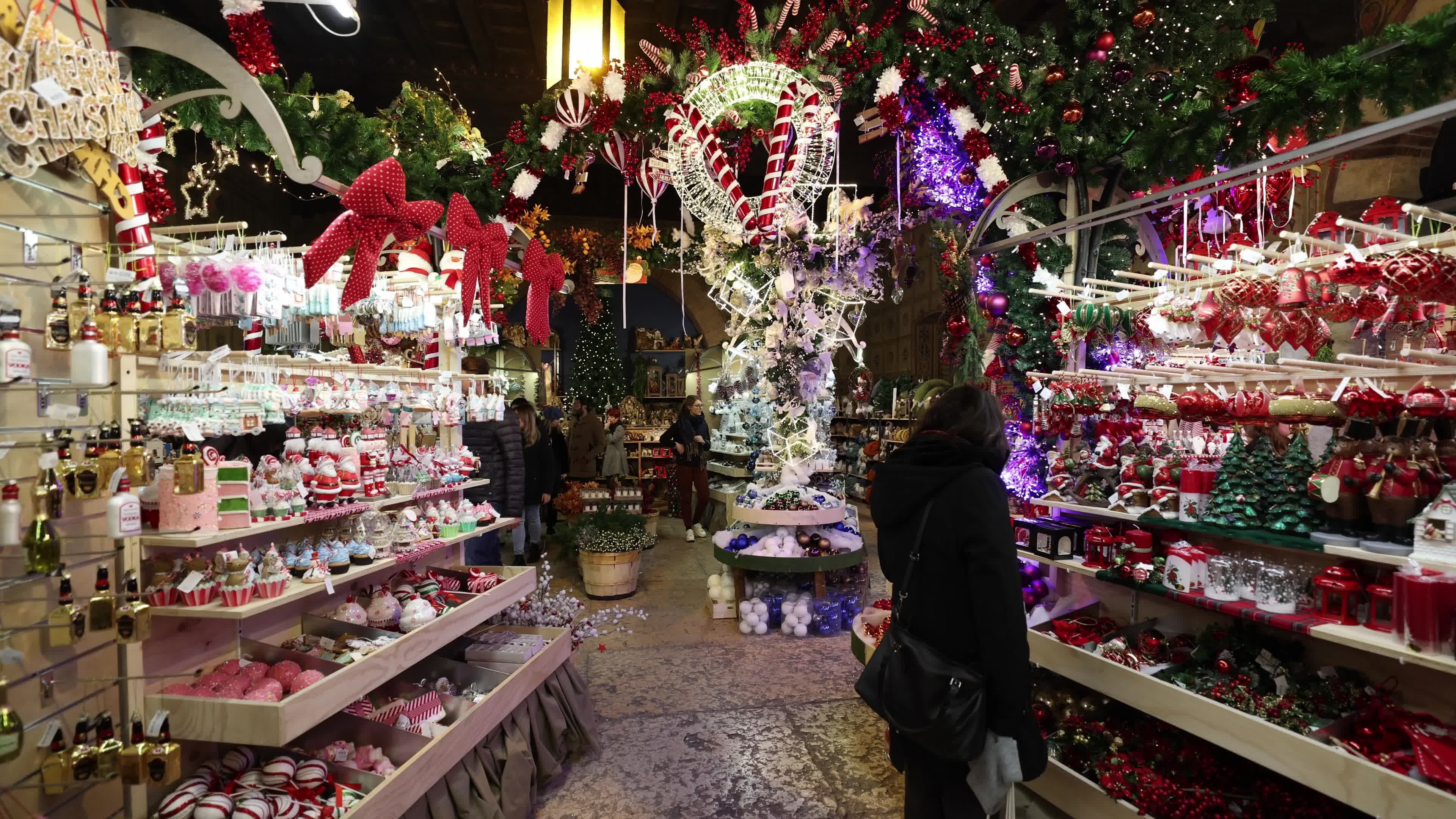 Christmas Market In Verona, Italy
