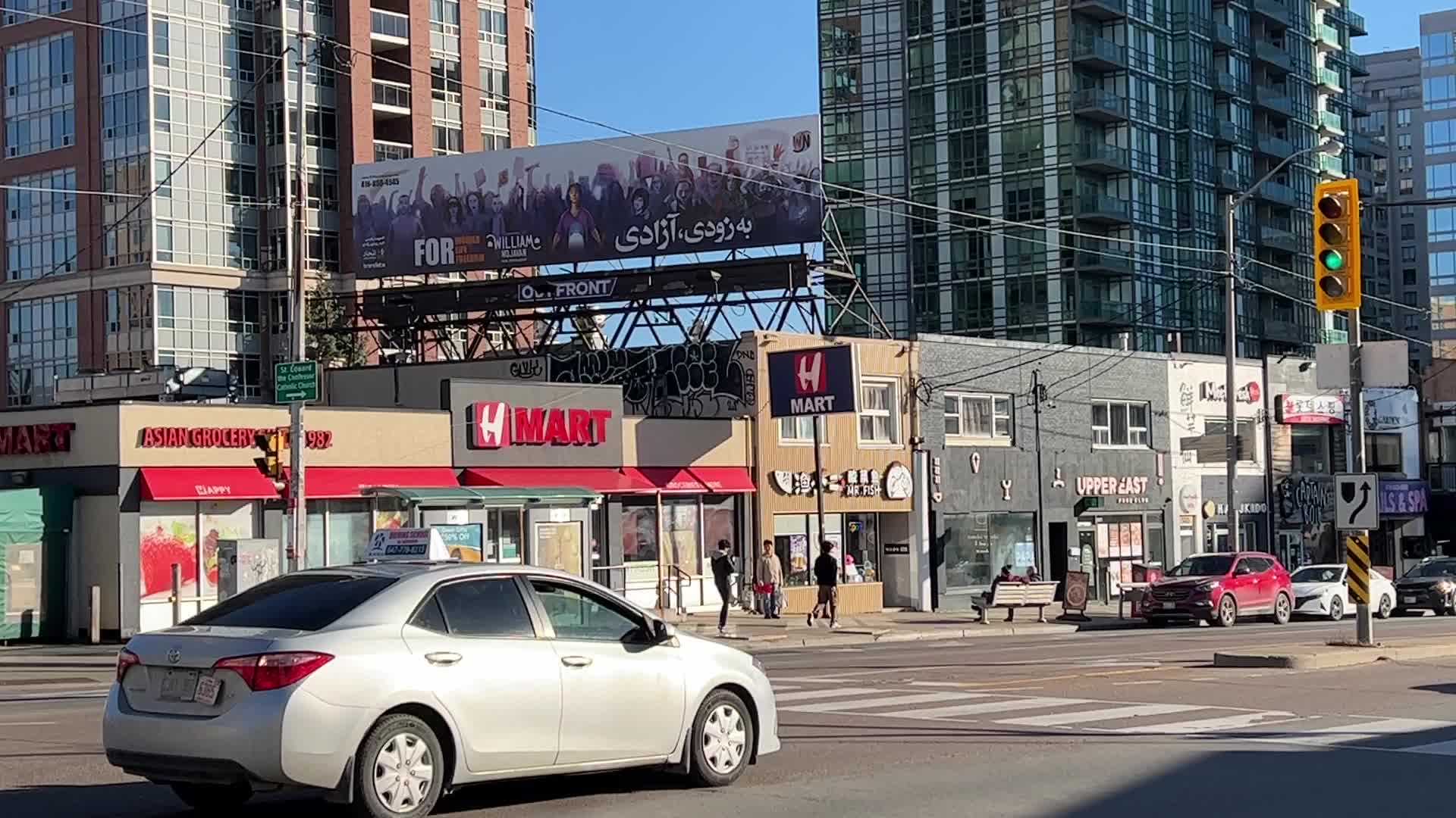 Toronto in solidarity with the anti-government protesters in Iran