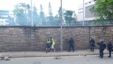 Clashes in Hong Kong After Vast Protest Against Extradition Law