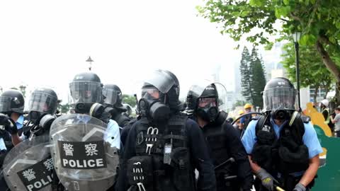 Clashes in Hong Kong After Vast Protest Against Extradition Law