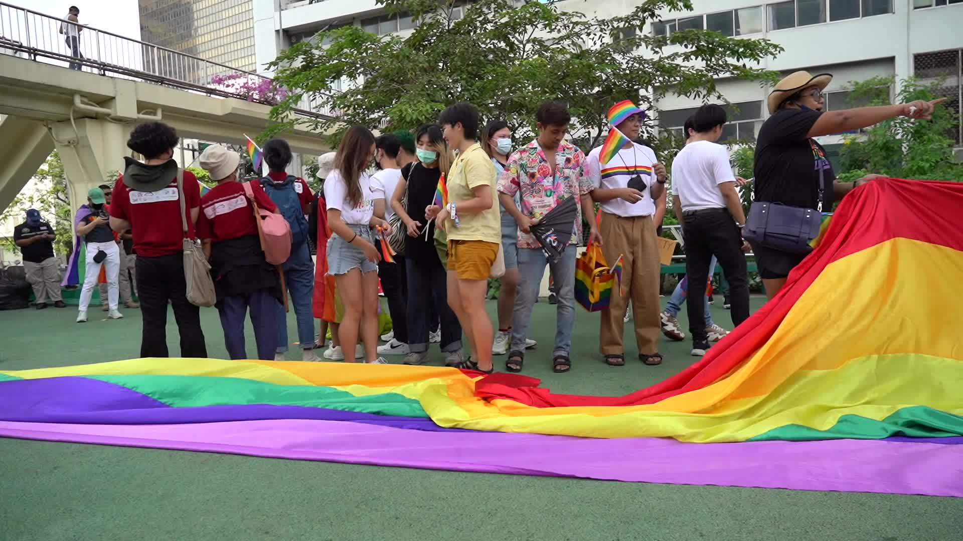LGBT Thailand Pride Parade Festival.