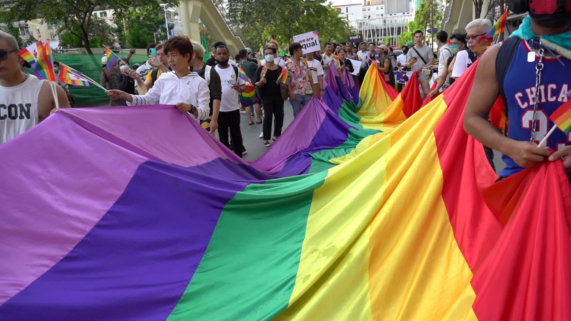 LGBT Thailand Pride Parade Festival.