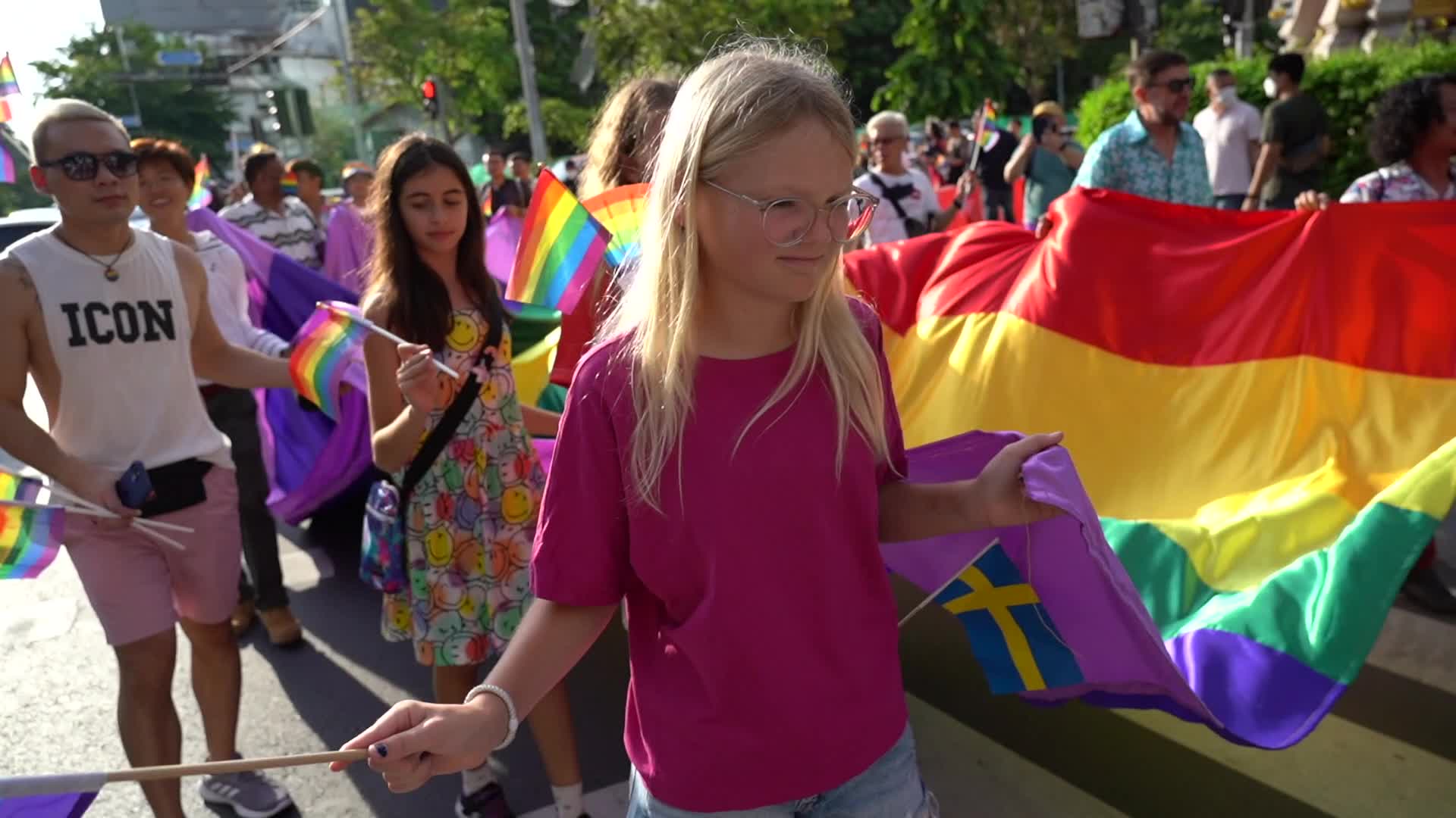 LGBT Thailand Pride Parade Festival.