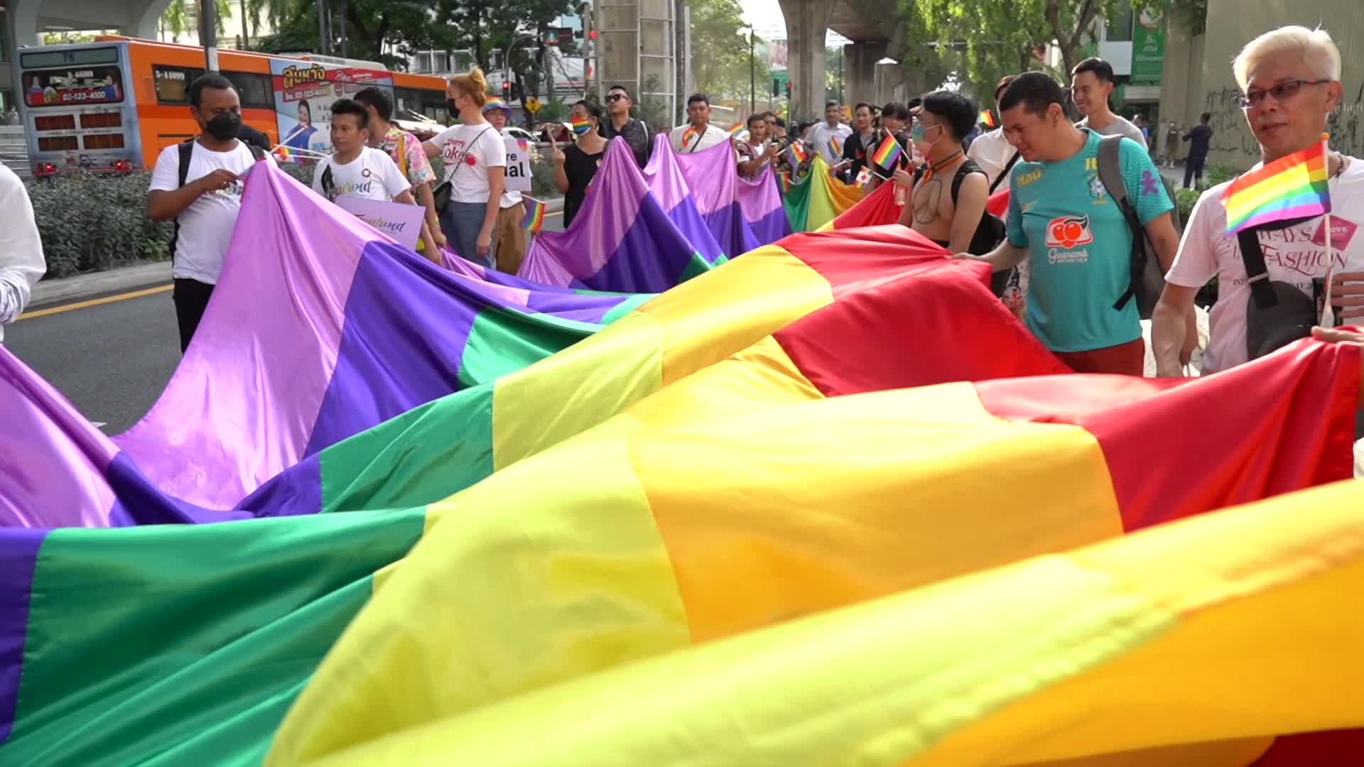 LGBT Thailand Pride Parade Festival.