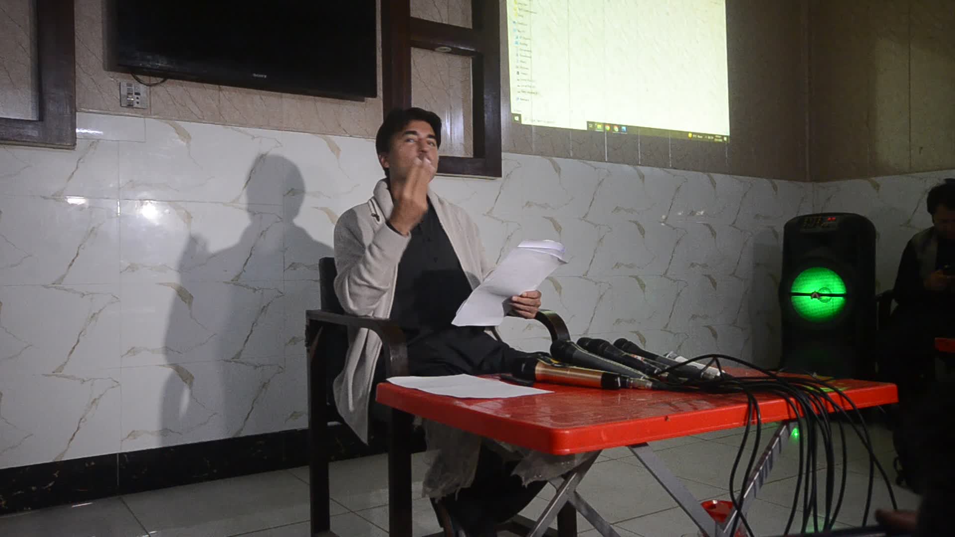 PTI ladder Murad Saeed important press conference in Peshawar