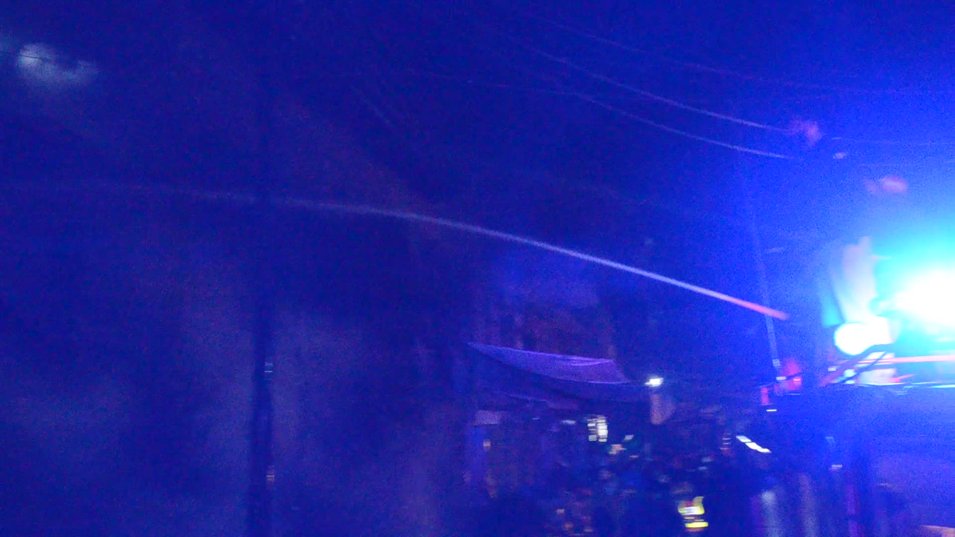 Firefighters At Work After a Fire In A Store In Peshawar, Pakistan