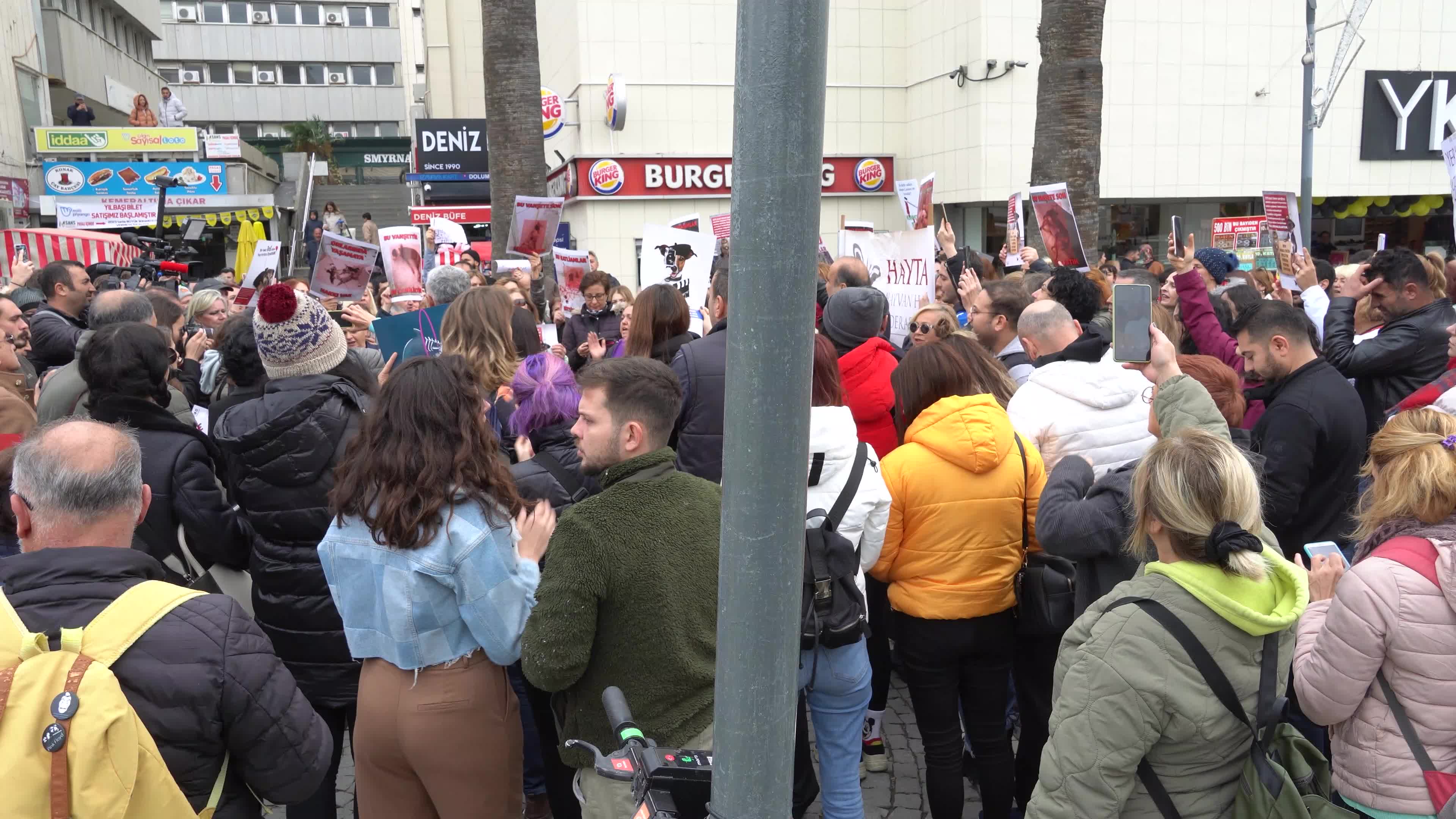 Animal welfare protest, Izmir, Turkey 
