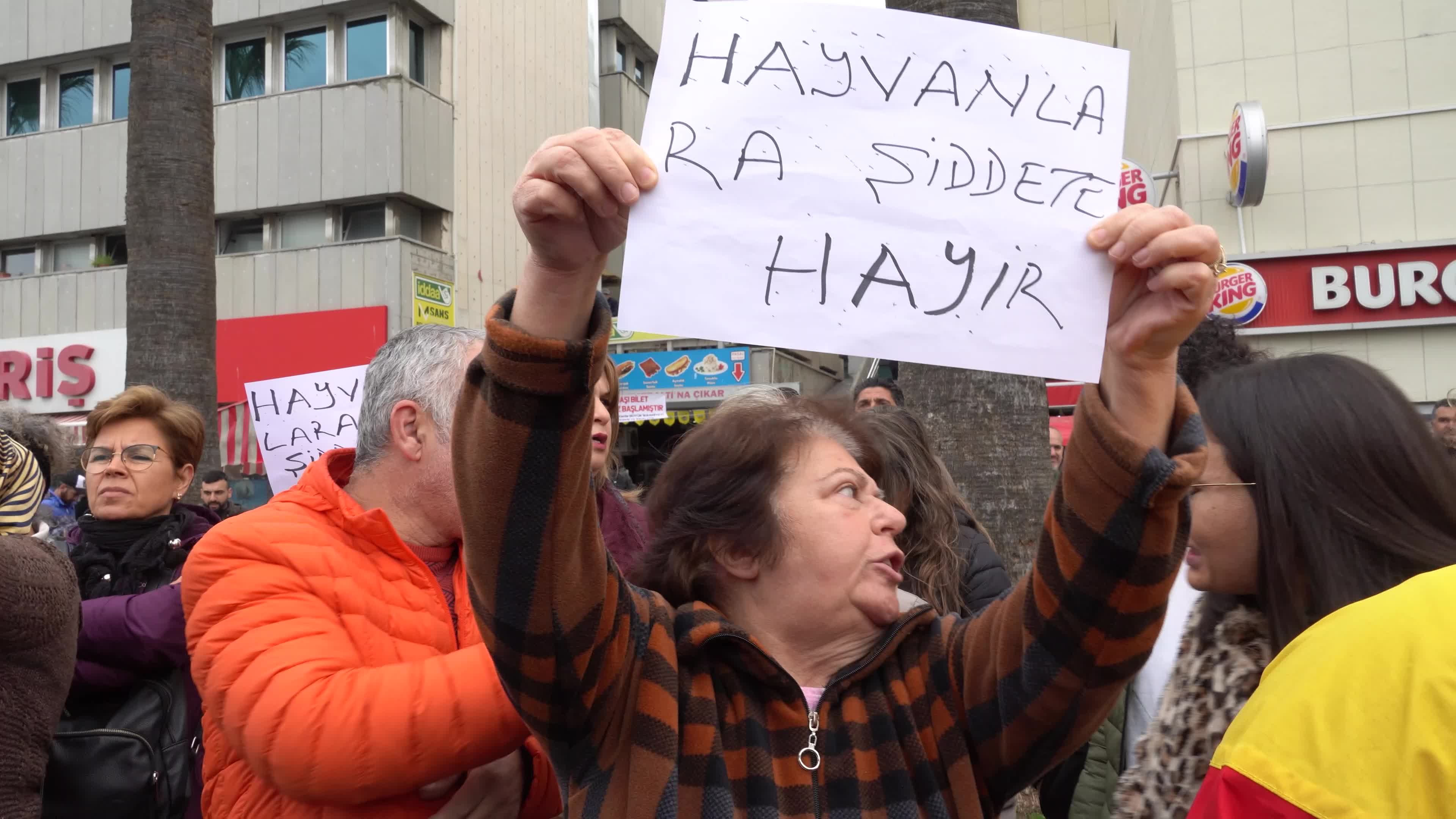 Animal welfare protest, Izmir, Turkey 